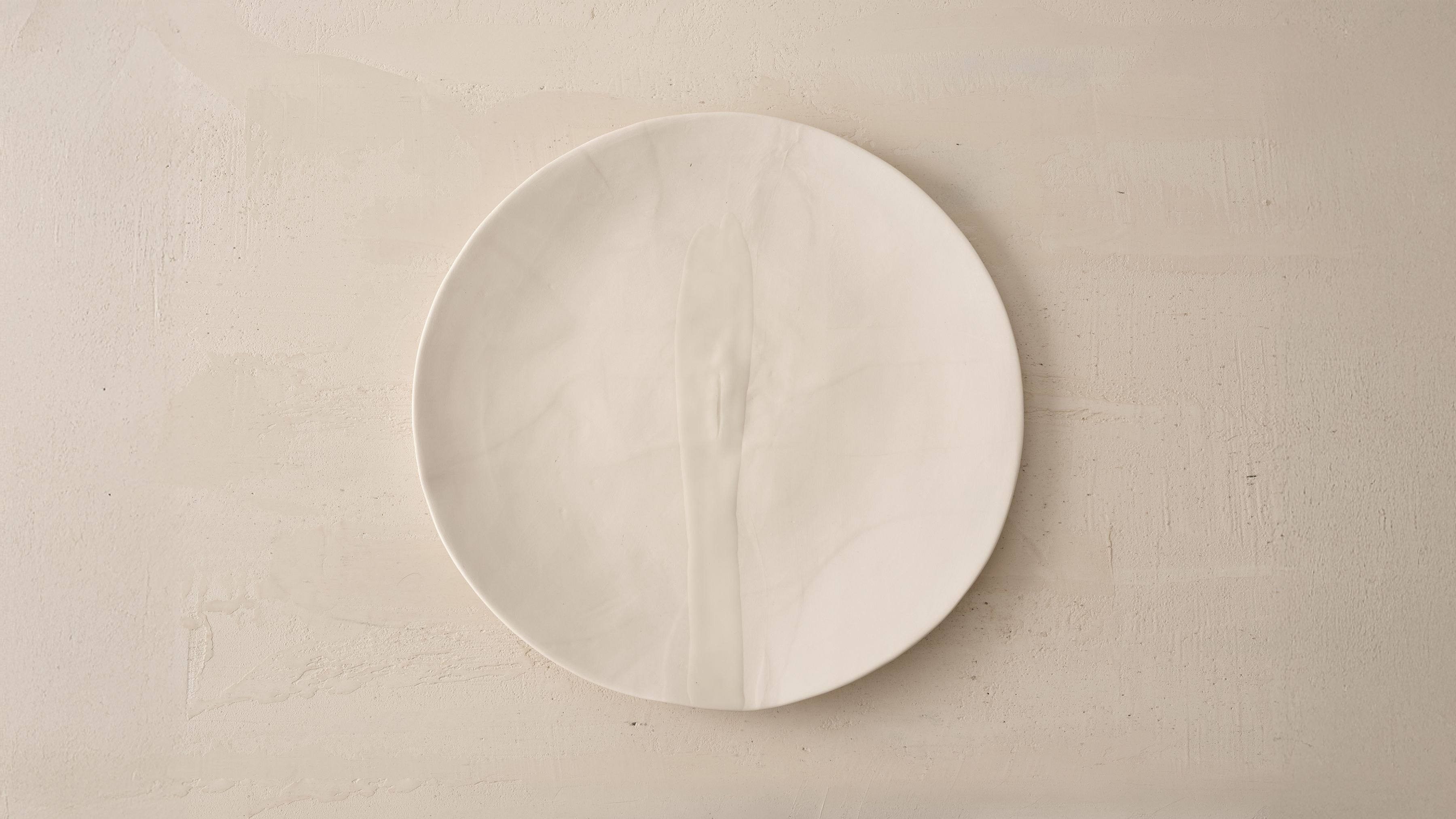 Iris Nesher Ateliers Courbet Porcelain Ceramic Wall Plate