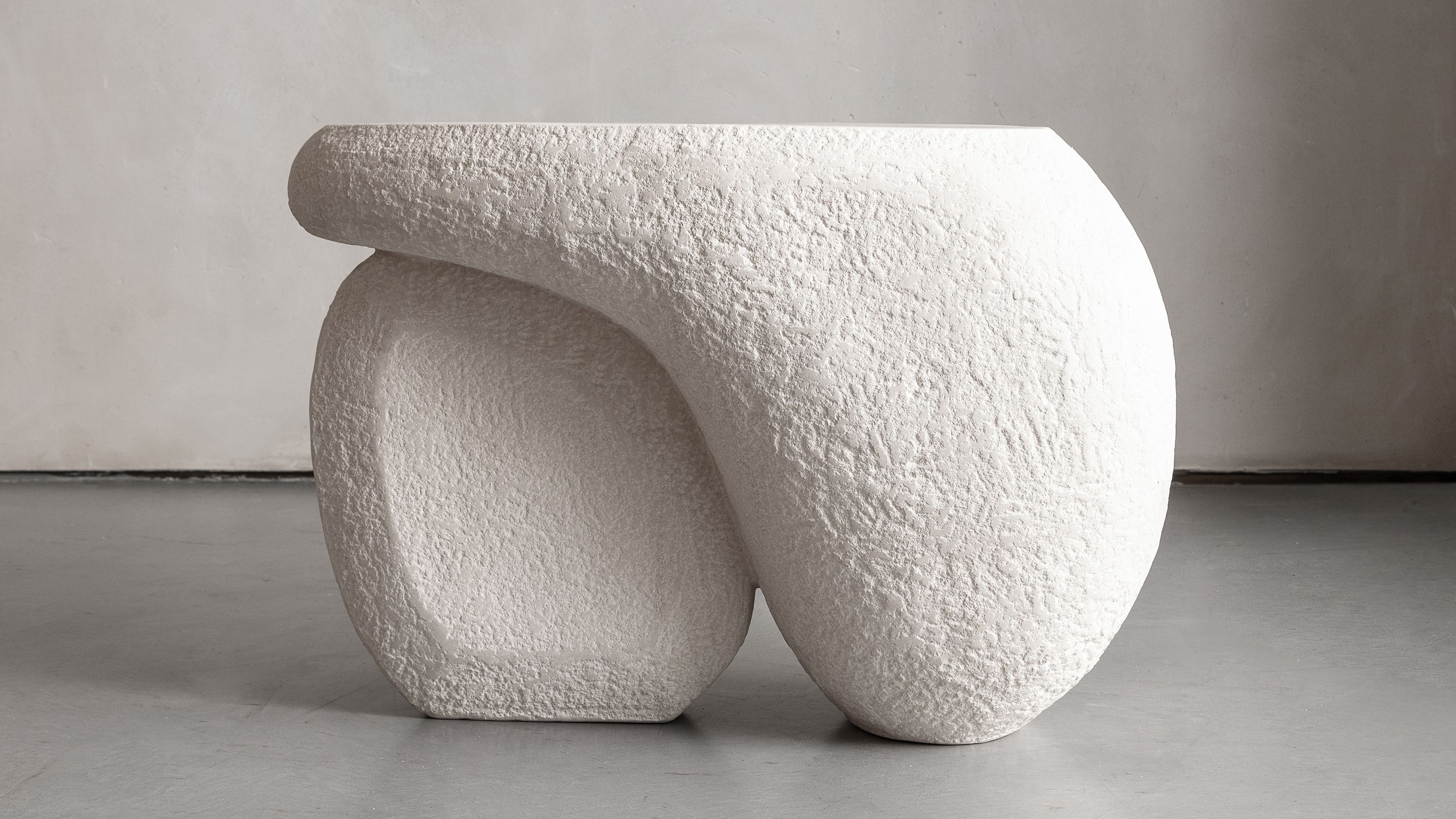 Ateliers Courbet Mauro Mori The Listener Limestone Table