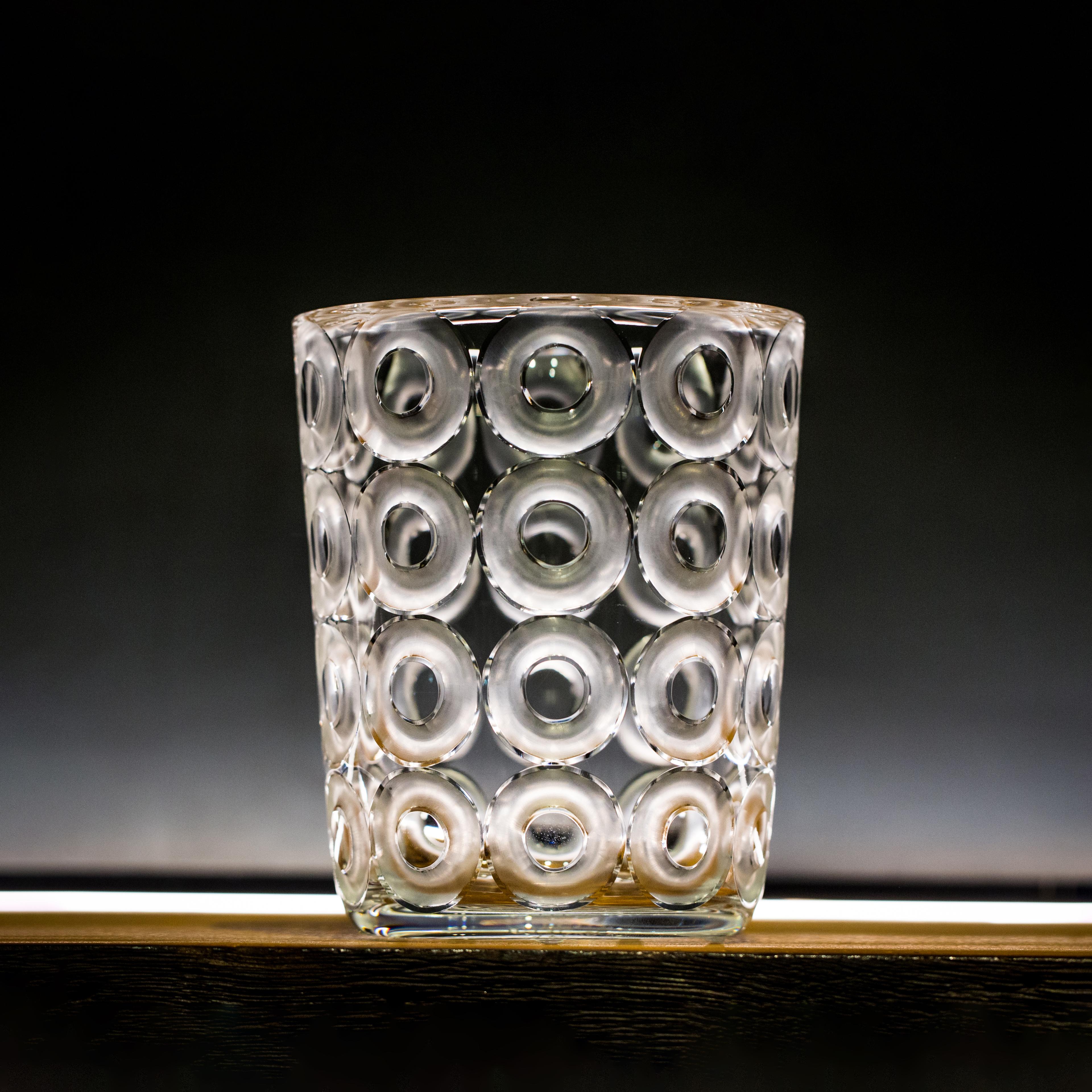 Lobmeyr Ateliers Courbet Josef Hoffmann Glass Centerpiece