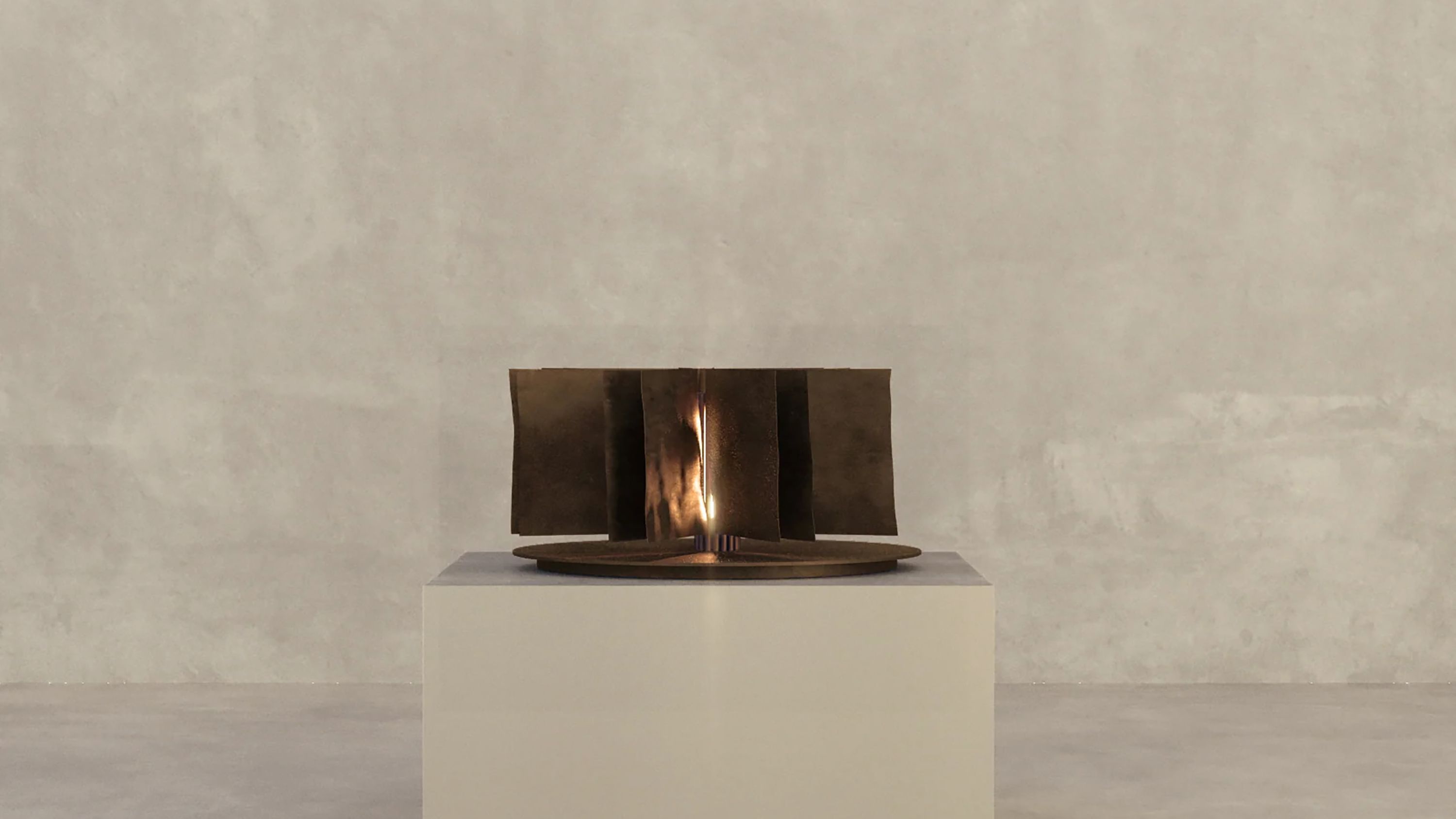 Hector Esrawe Ateliers Courbet Penumbra Table Light Sculpture