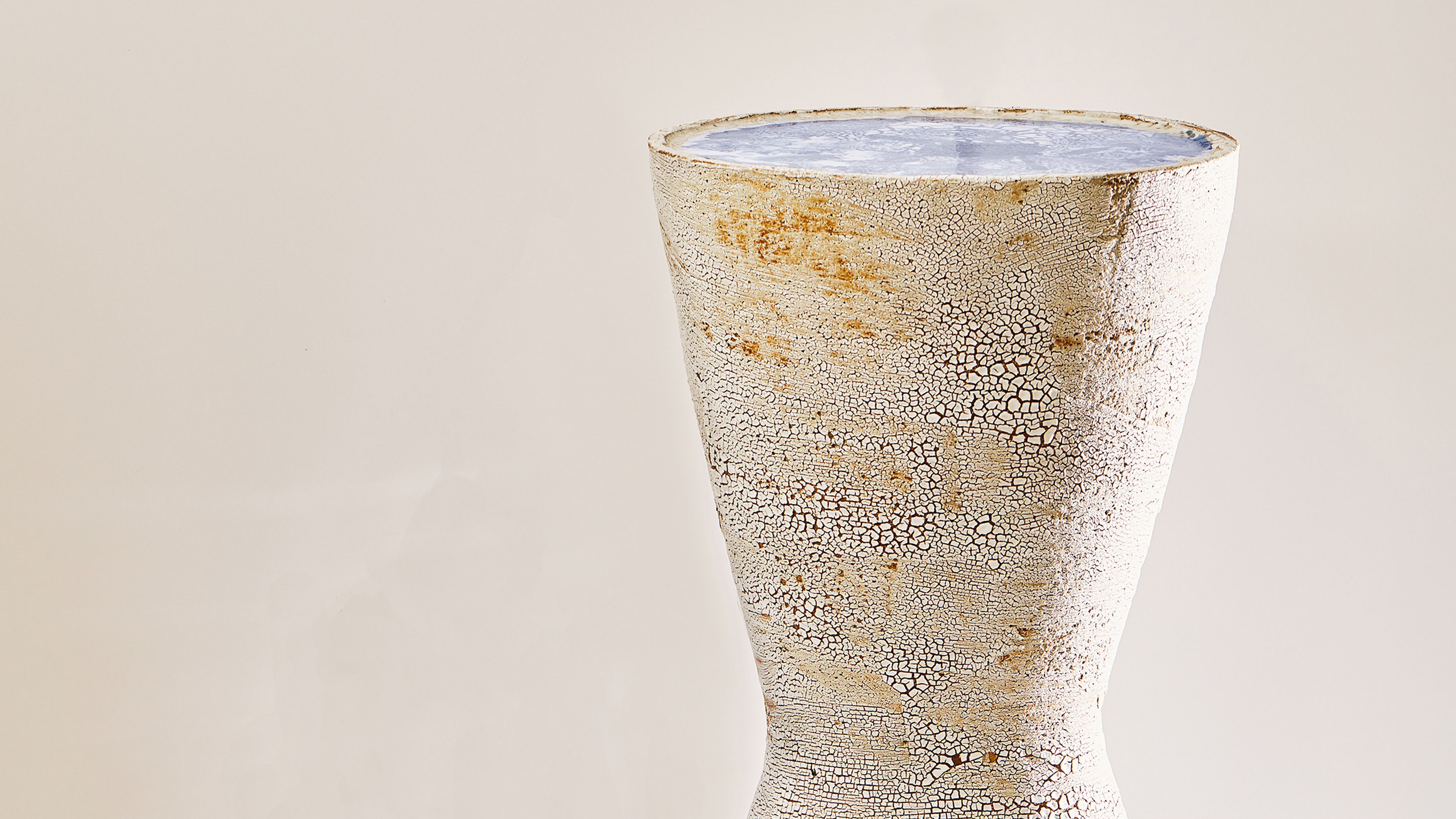 Karen Swami Ateliers Courbet Ceramic Side Table OO Bianca 4