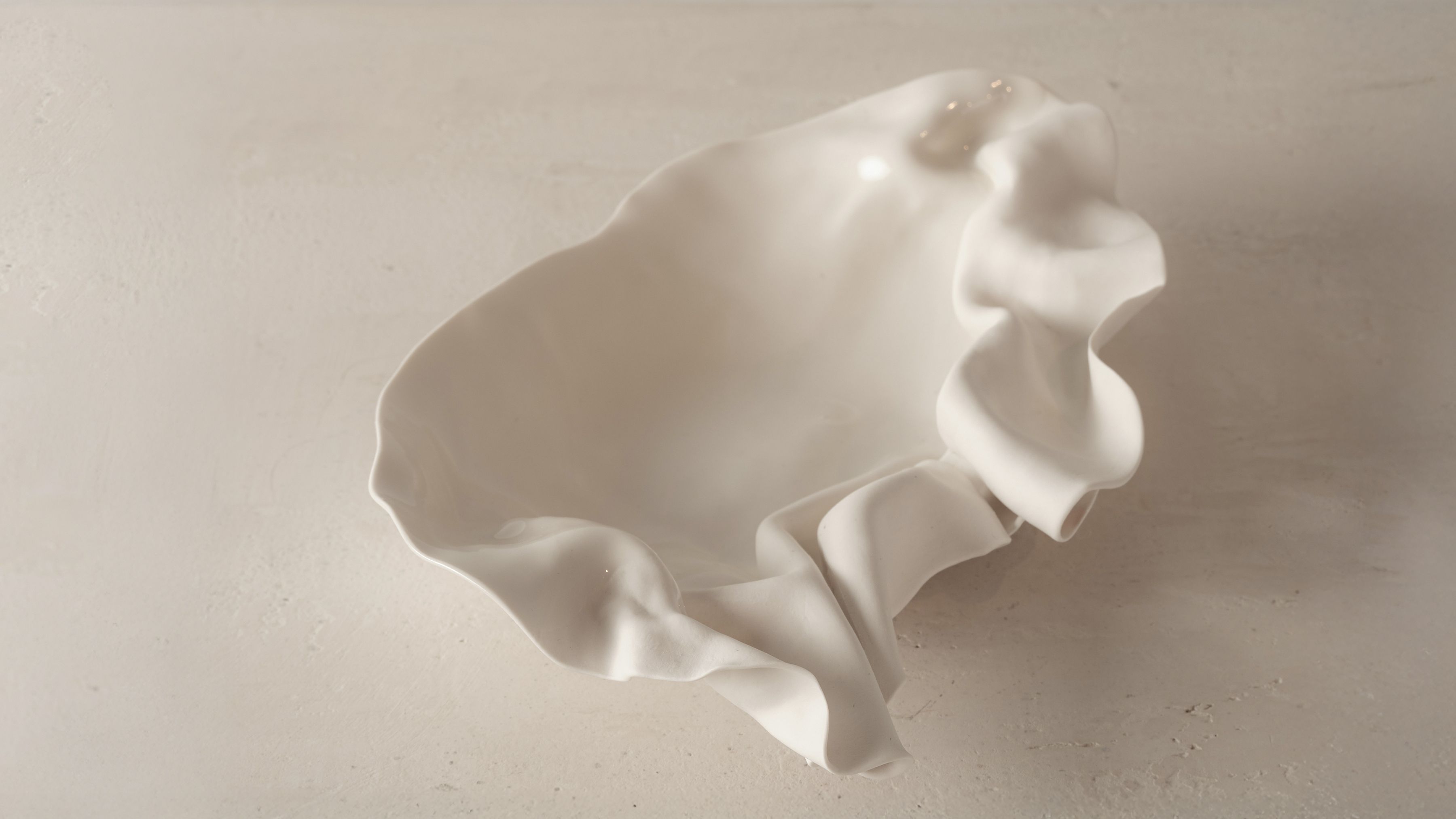 Iris Nesher Ateliers Courbet Porcelain Ceramic Centerpiece
