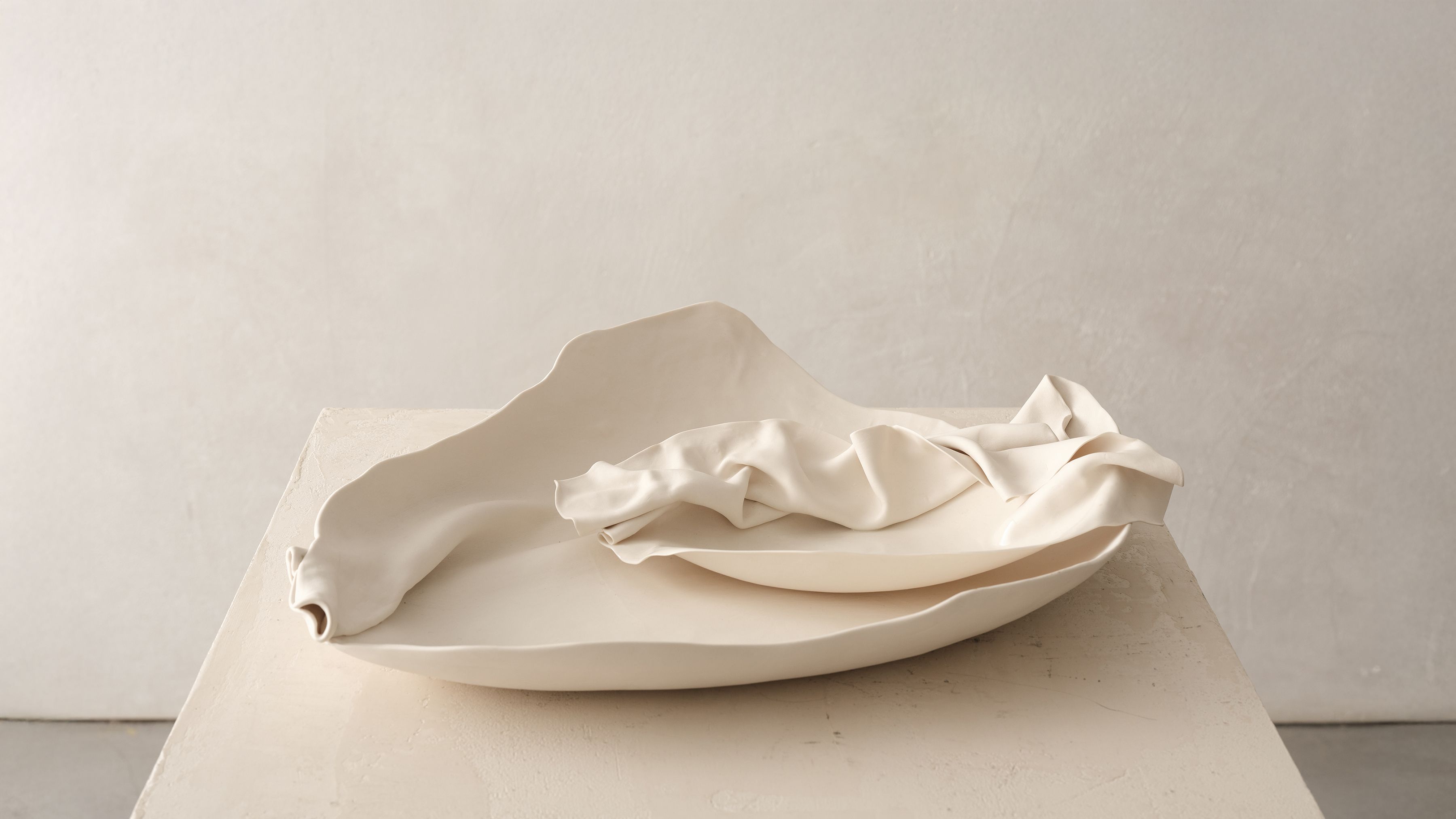 Iris Nesher Ateliers Courbet Porcelain Ceramic Centerpiece