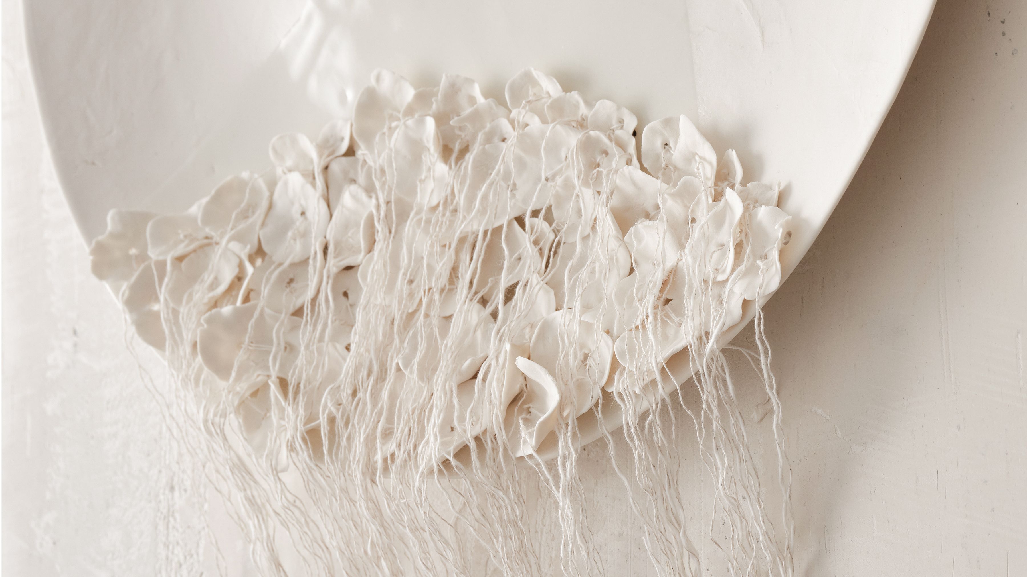 Iris Nesher Ateliers Courbet Porcelain Ceramic Wall Plate