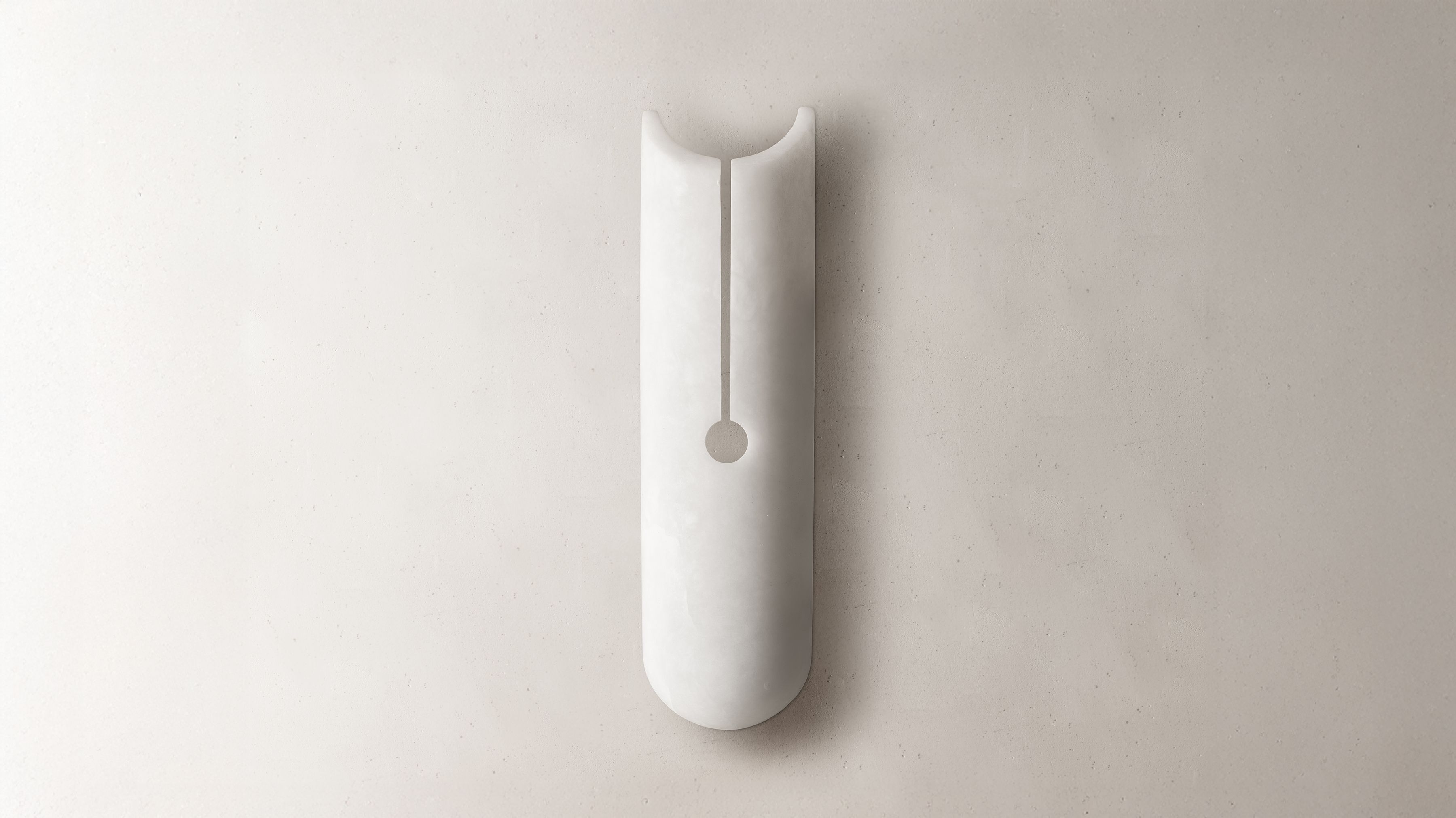  Michel Amar Louise Sconce Alabaster