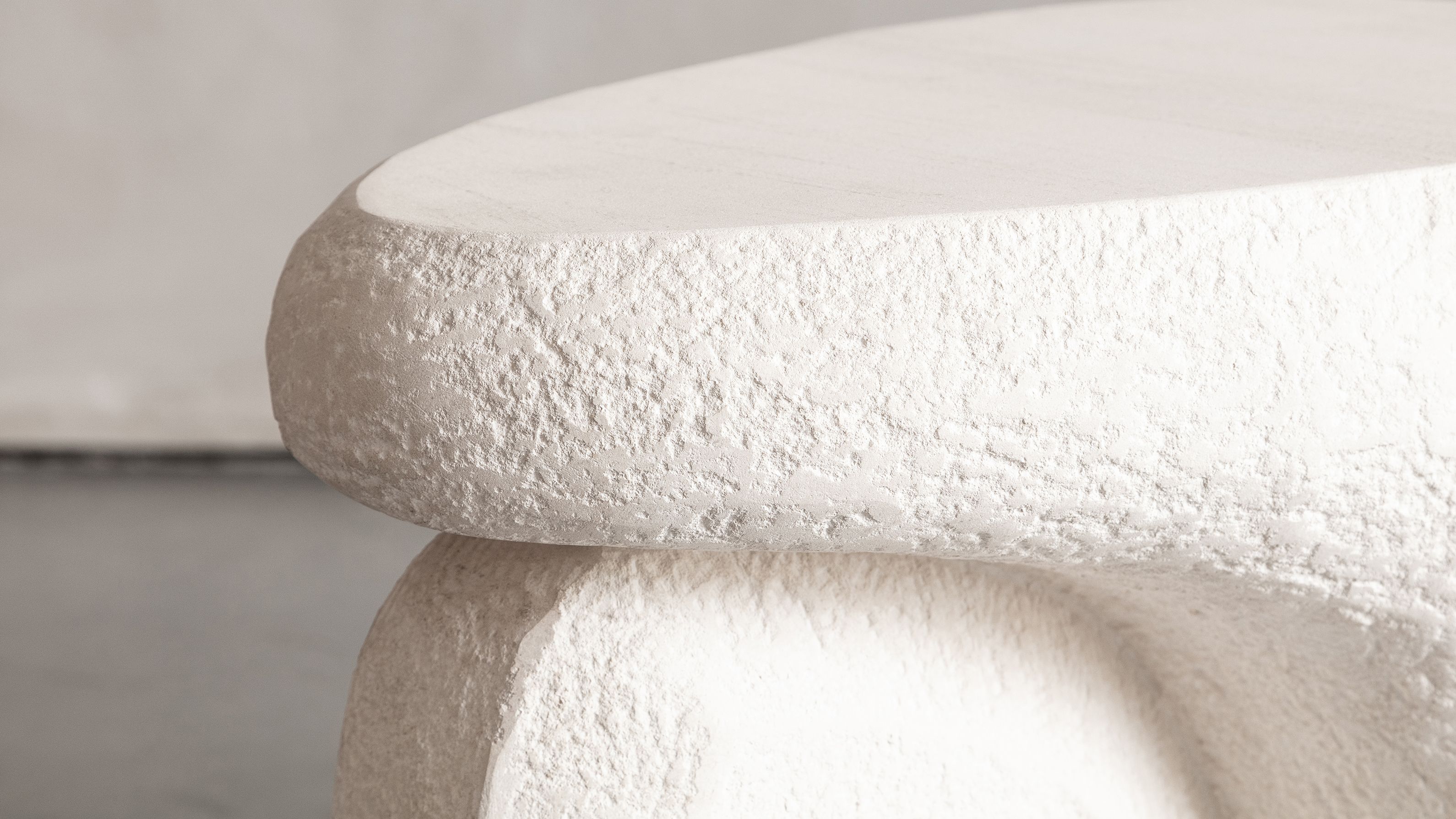 Ateliers Courbet Mauro Mori The Listener Limestone Table