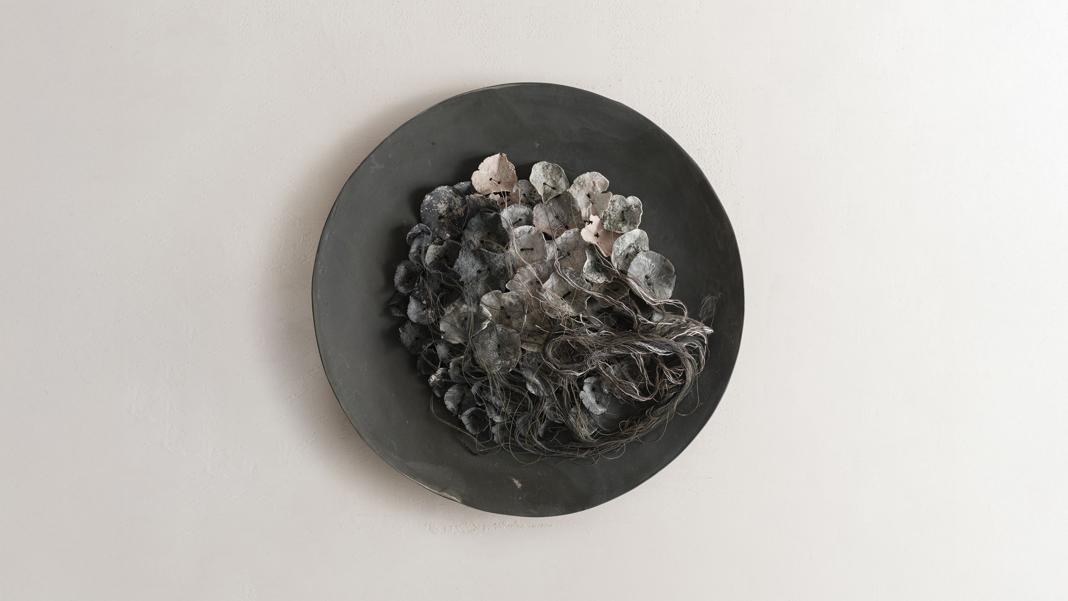 Iris Nesher Ateliers Courbet Porcelain Ceramic Wall Plate