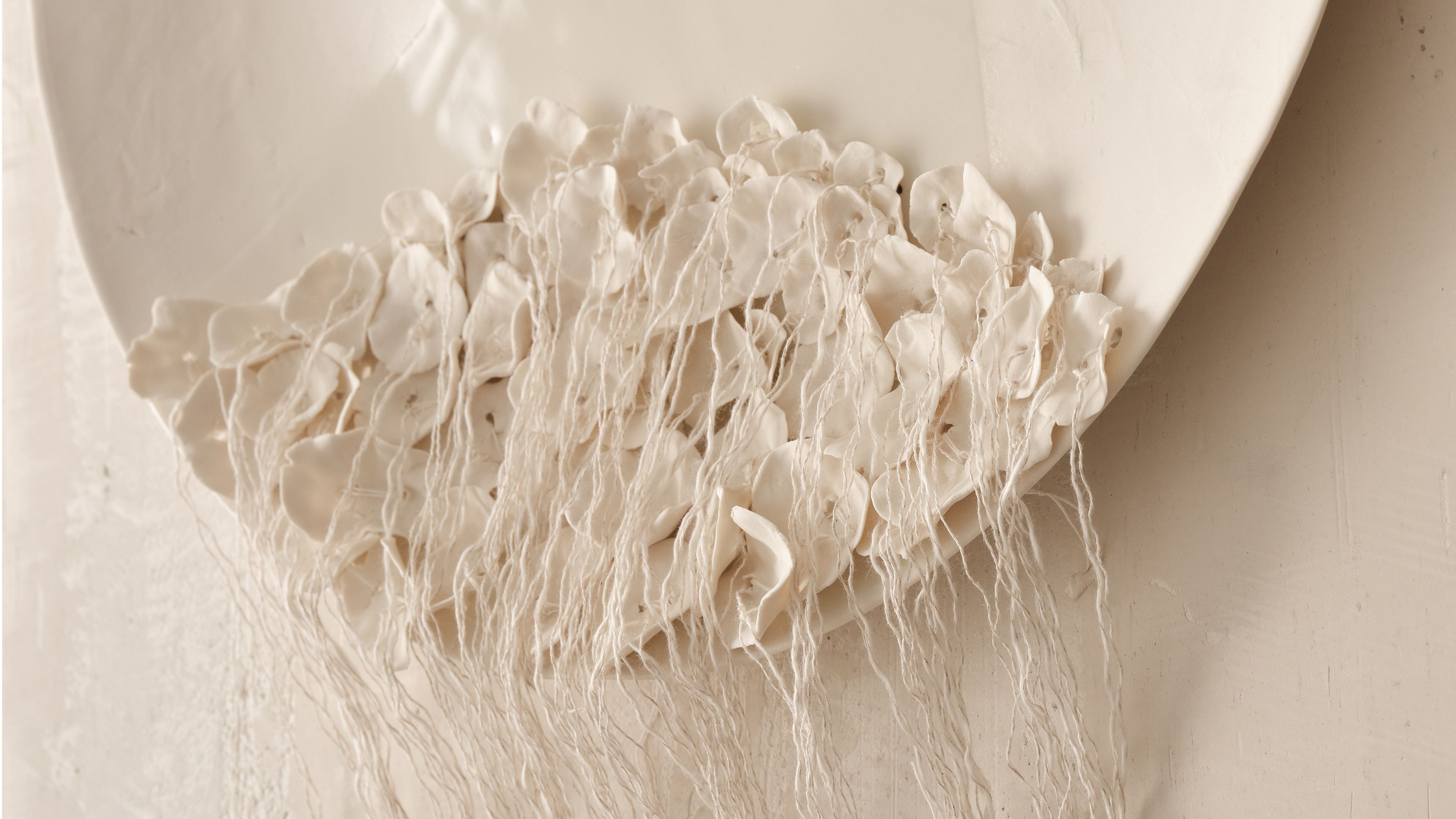 Iris Nesher Ateliers Courbet Porcelain Ceramic Wall Plate