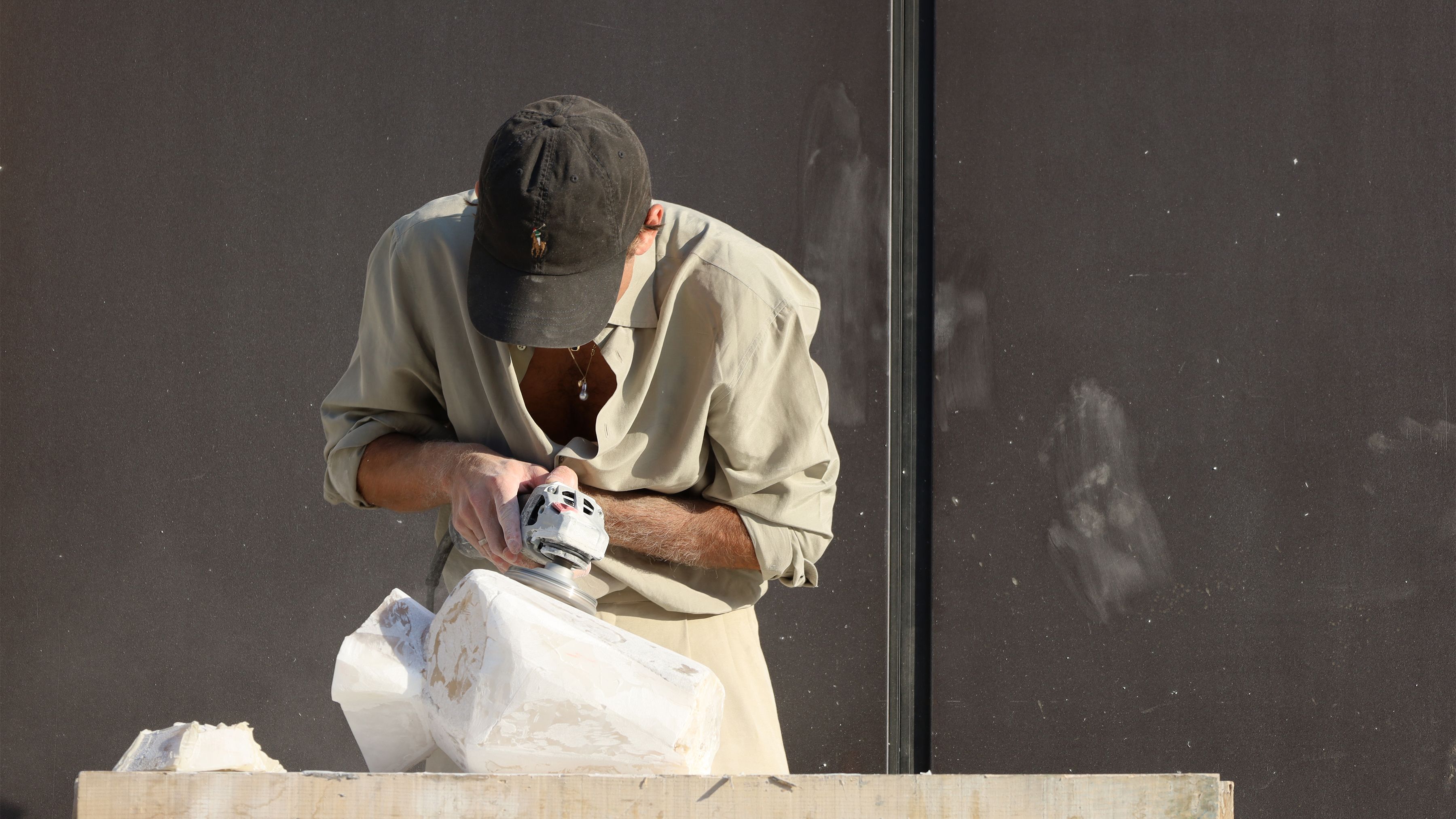 Daniel Koloziejcszak Ateliers Courbet Marble and Stone Tesserae Vessel
