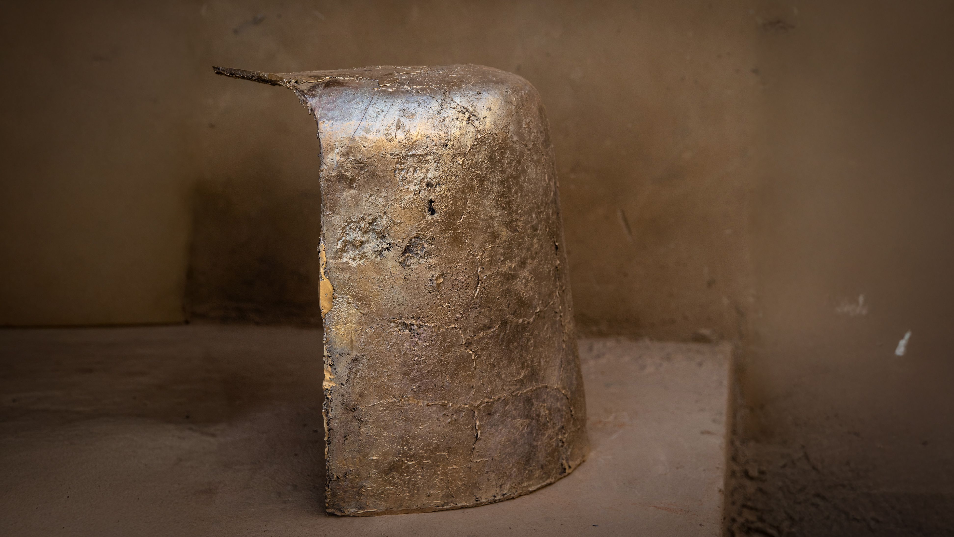 Maison Integre Ateliers Courbet Noe Duchaufour Lawrance Kassena Side Table Plain Brass Workshop