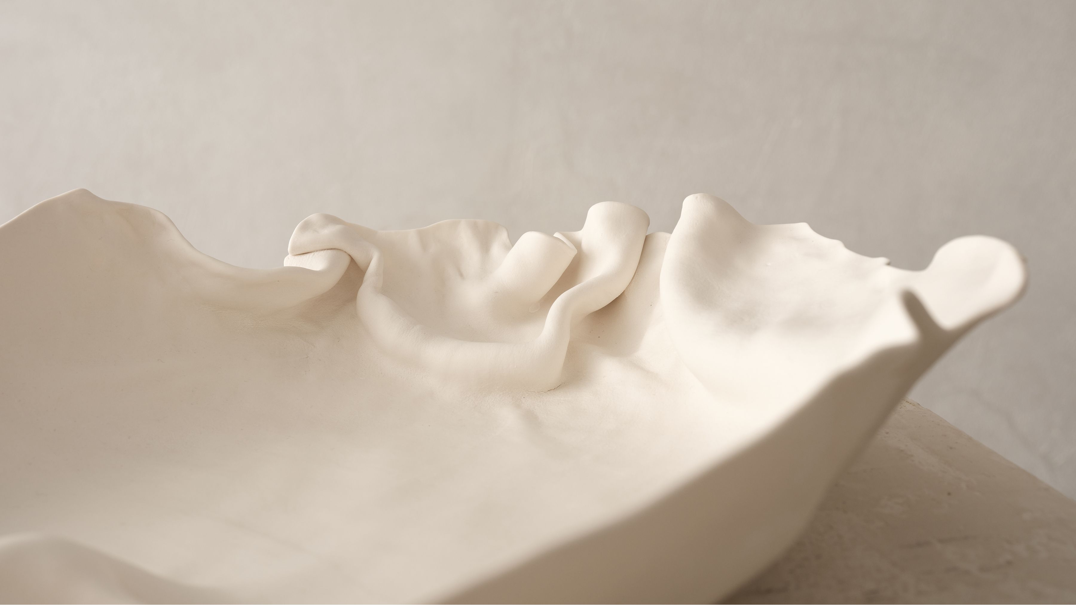 Iris Nesher Ateliers Courbet Porcelain Ceramic Centerpiece