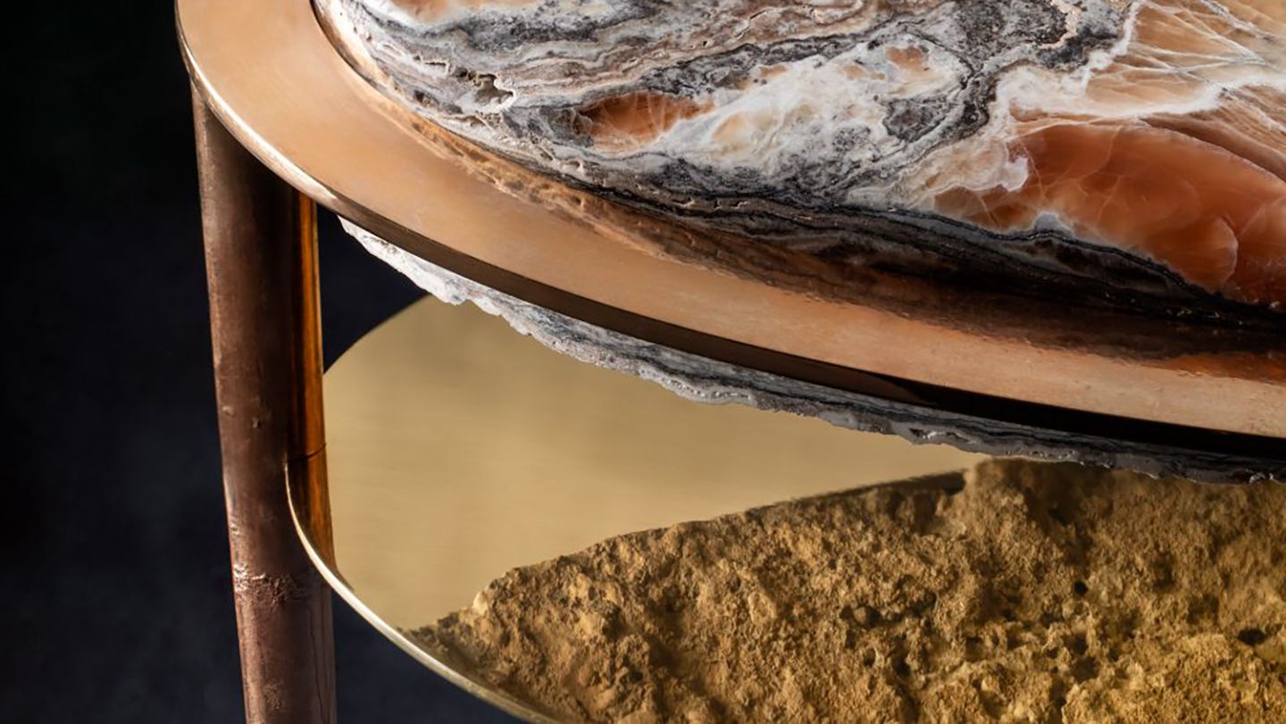 Gianluca Pacchioni Ateliers Courbet Cremino O Nebula Furniture Accent Tables Side Tables