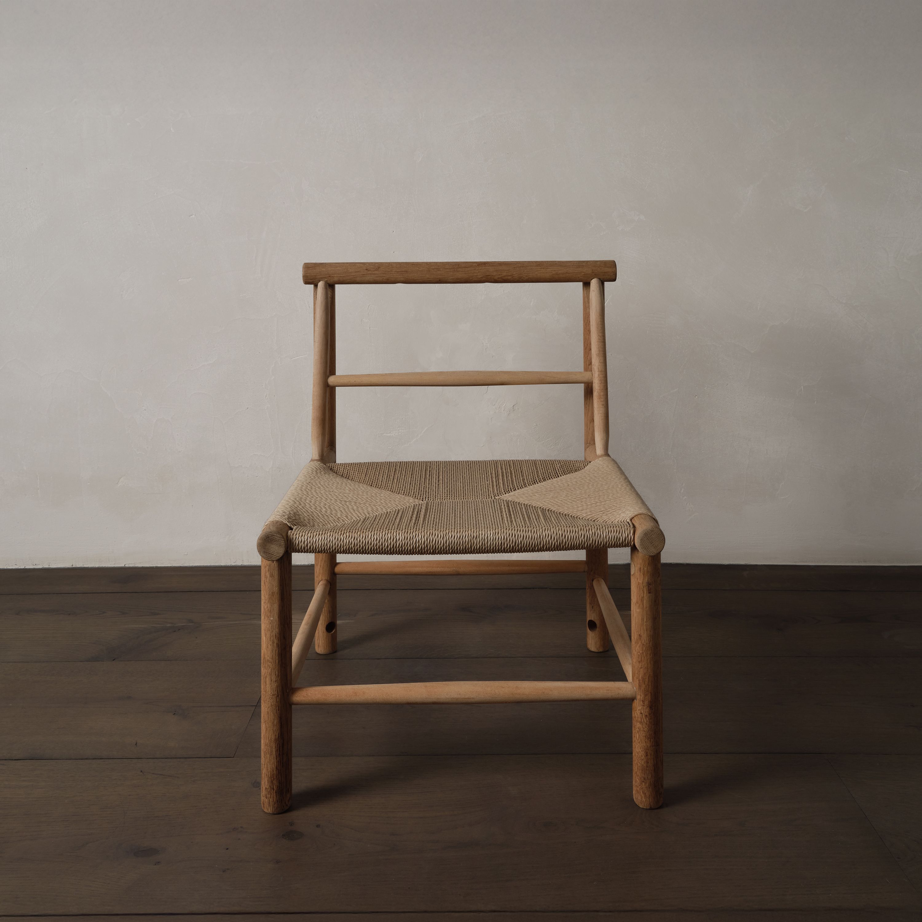 AtMa J39.5 Ateliers Courbet Japanese Design Wood Chair Low