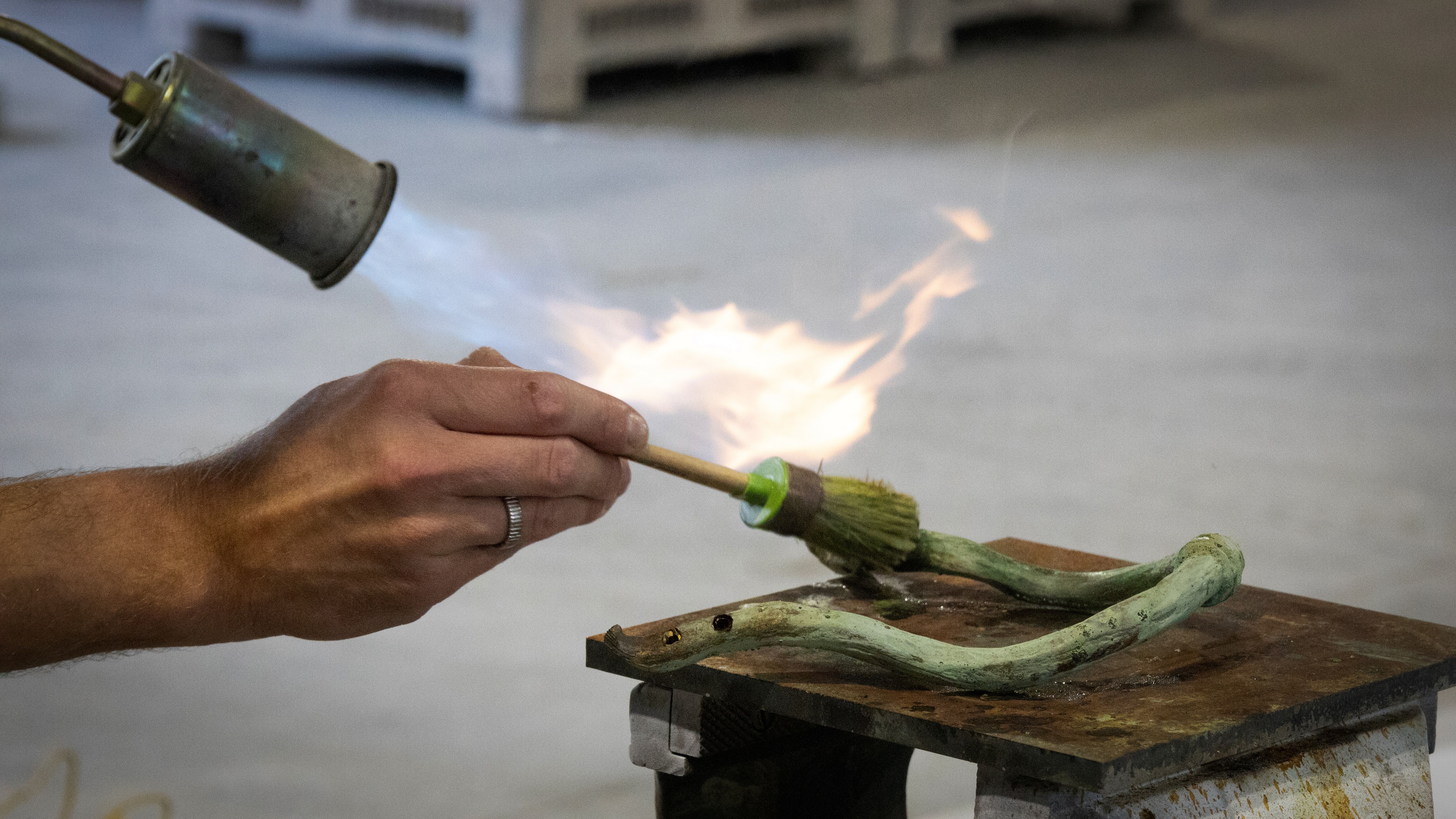 Daniel Kolodziejcszak Polish Artist Based in Milan Stone Master