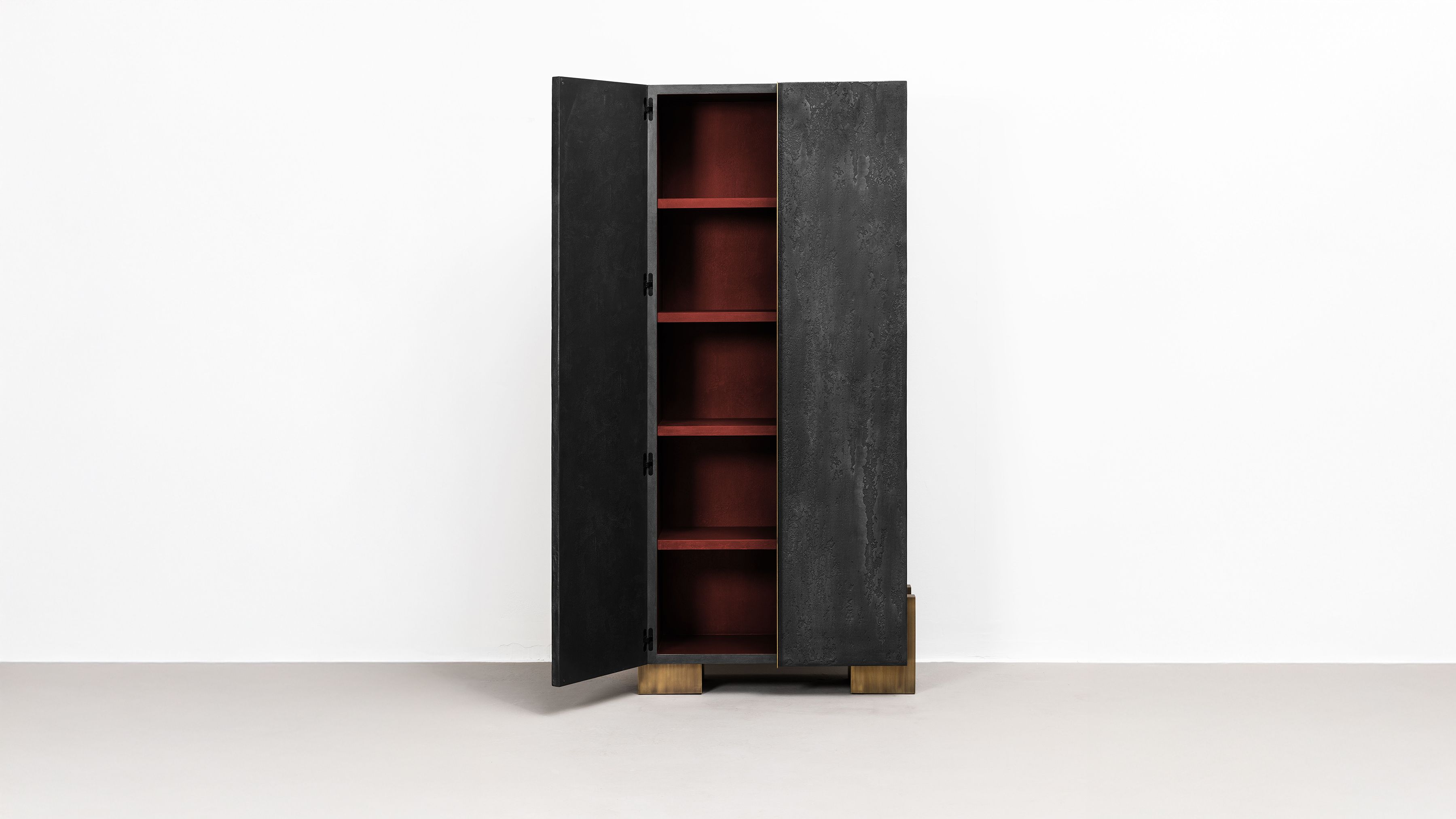 Pierre Bonnefille Ateliers Courbet Armoire Bloc Carbone