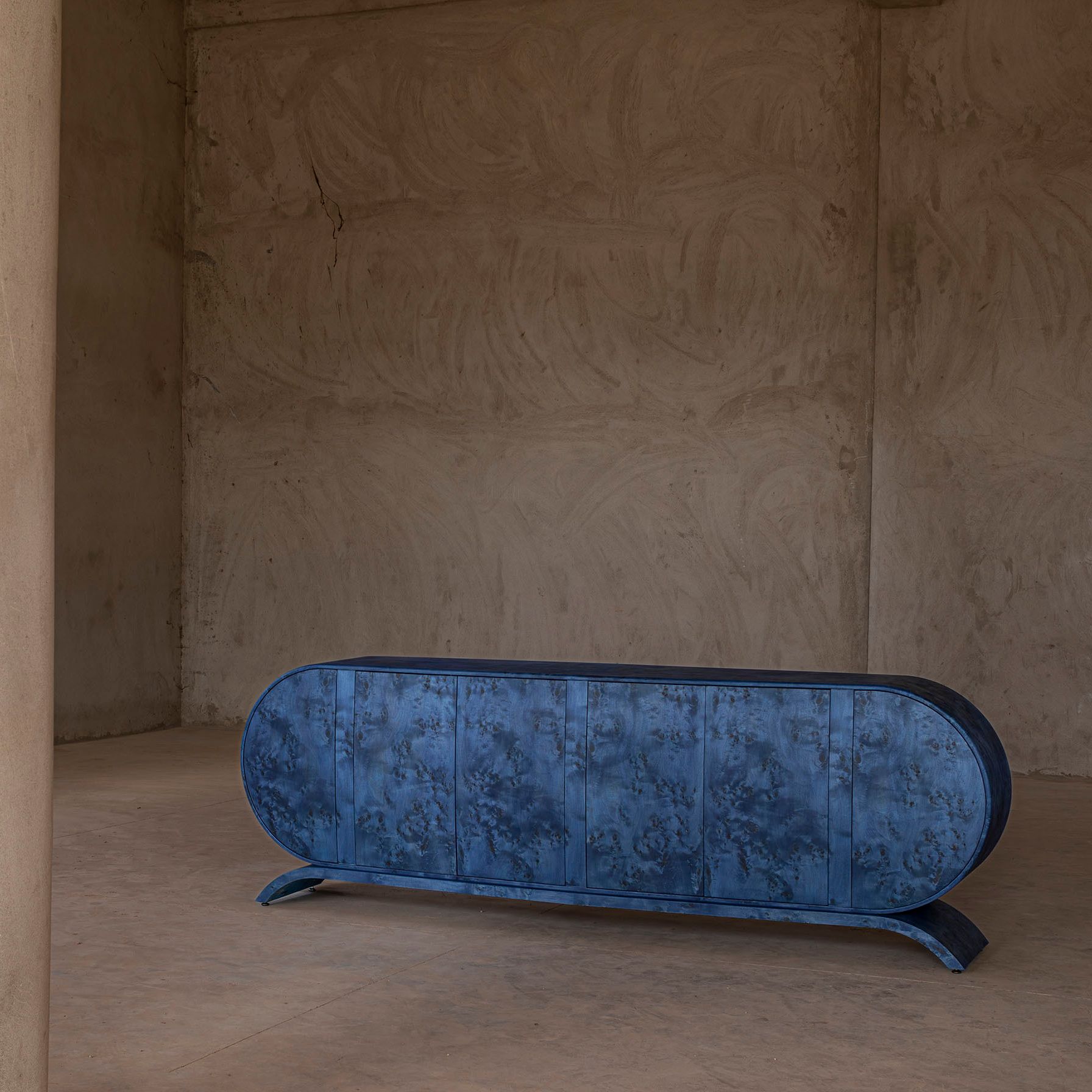 Hamza Kadiri Ateliers Courbet Blue Credenza 040919