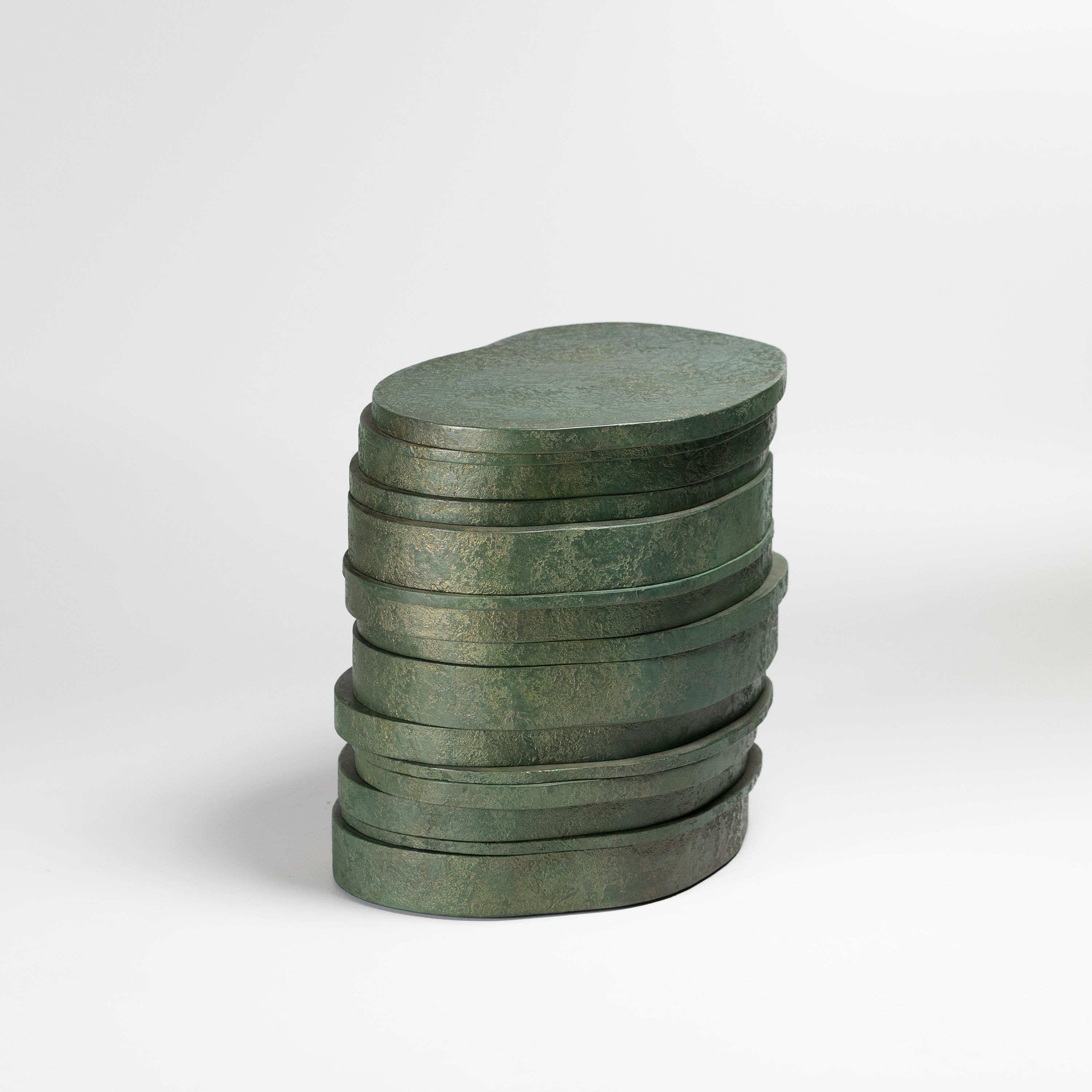 Pierre Bonnefille Ateliers Courbet Tabouret Stone Strates A
