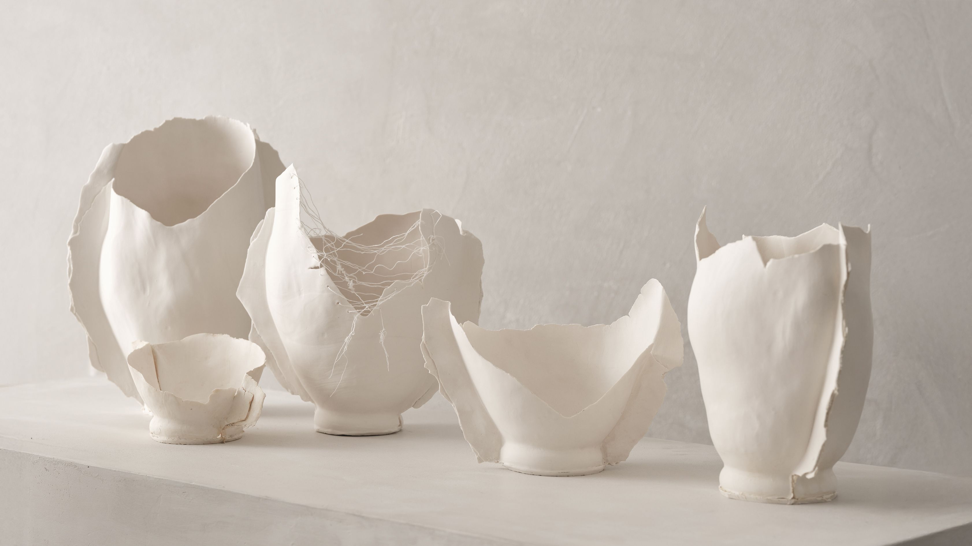 Ateliers Courbet presents Iris Nesher Ceramic Porcelain Vessels