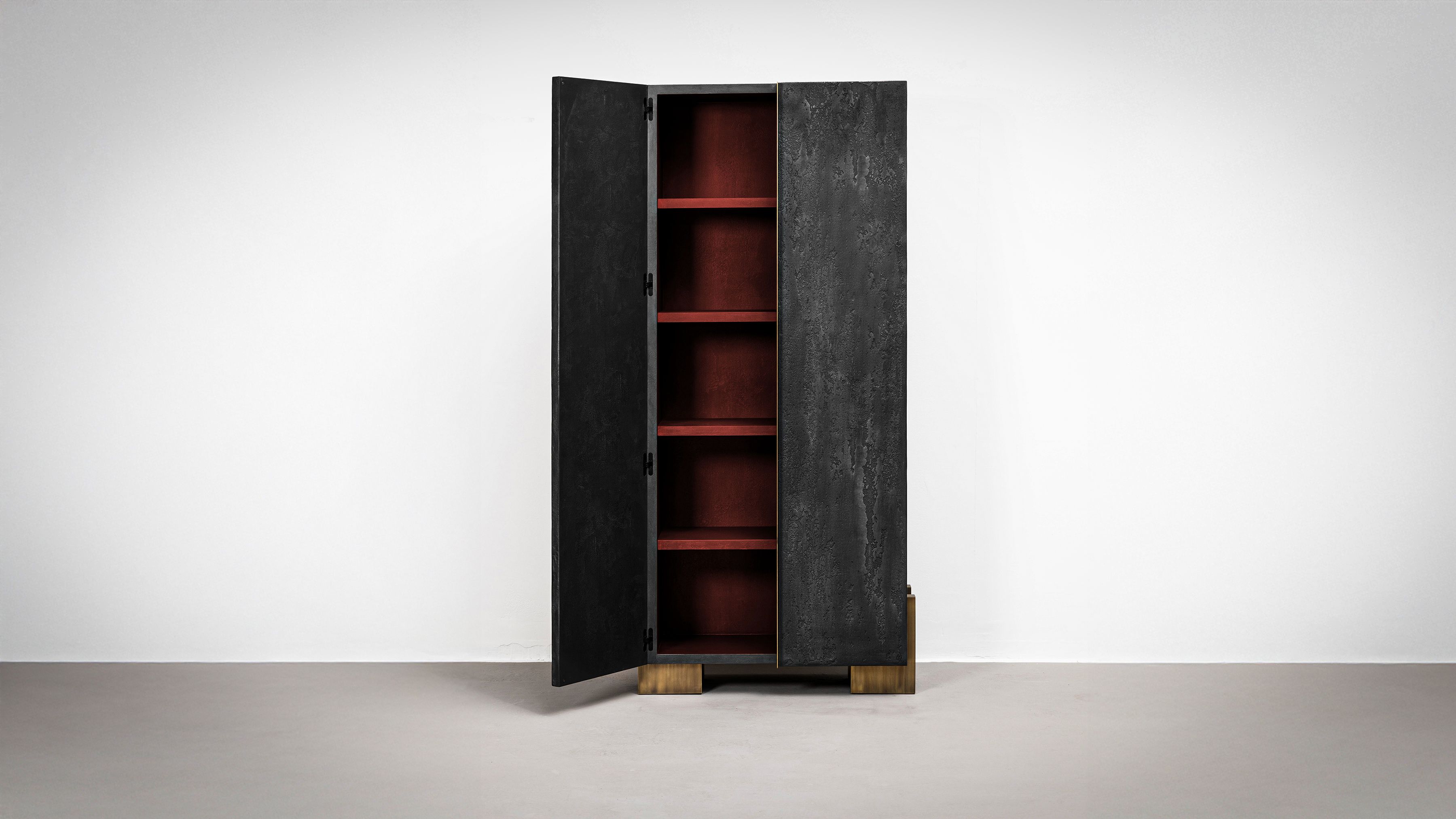 Pierre Bonnefille Ateliers Courbet Armoire Bloc Carbone