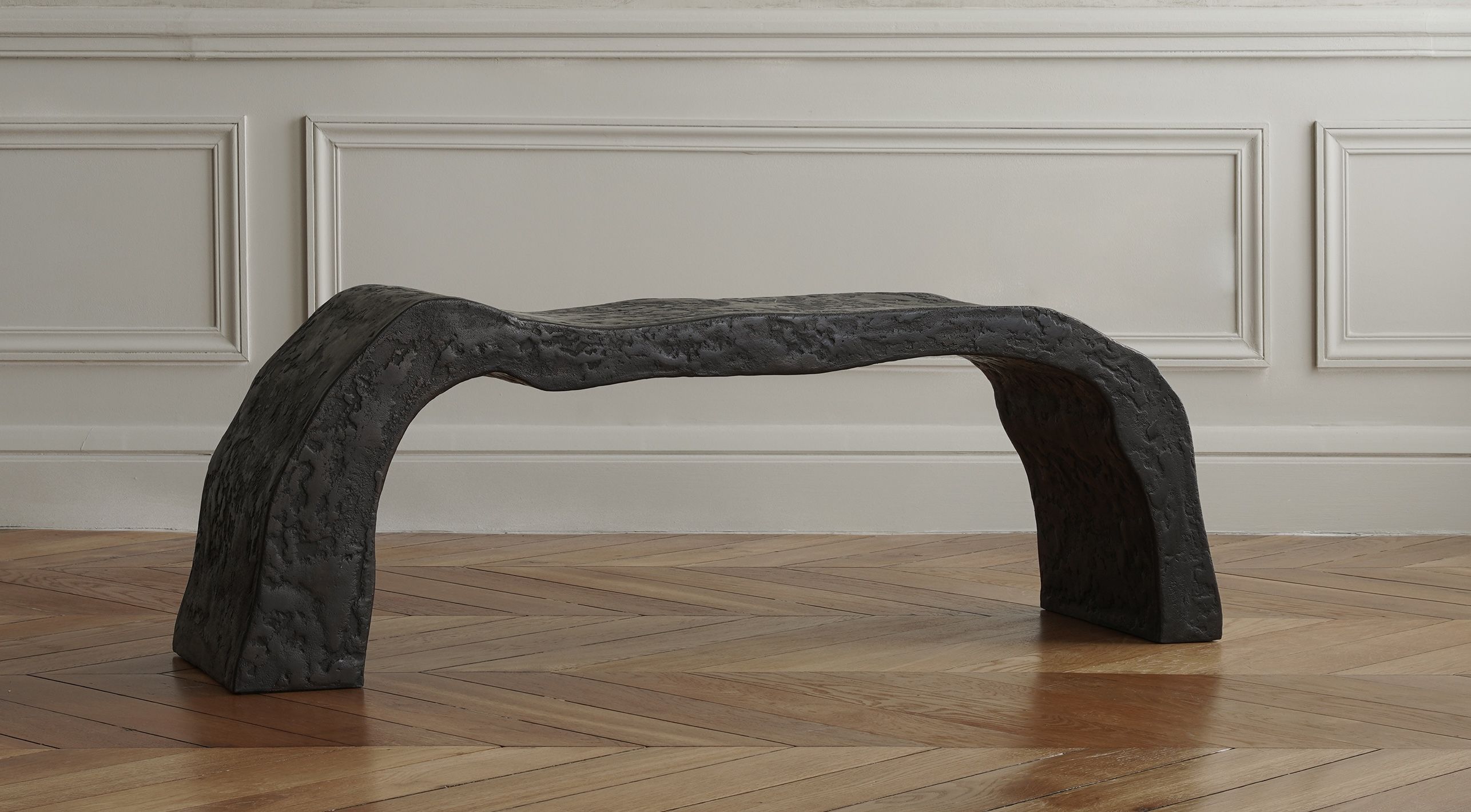 Pierre Bonnefille Ateliers Courbet Banc Rhizome A Carbone