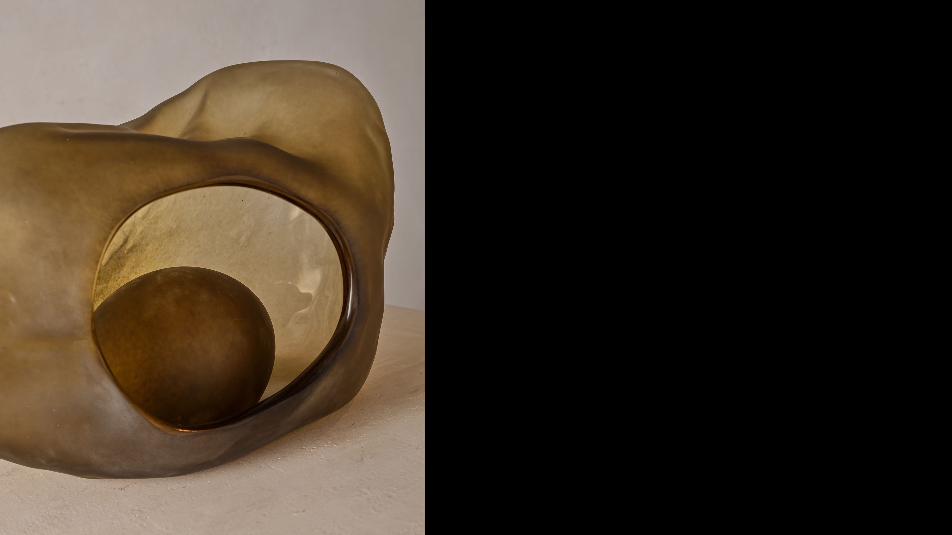 Ateliers Courbet Feleksan Onar Blown Glass Dune Lamp II