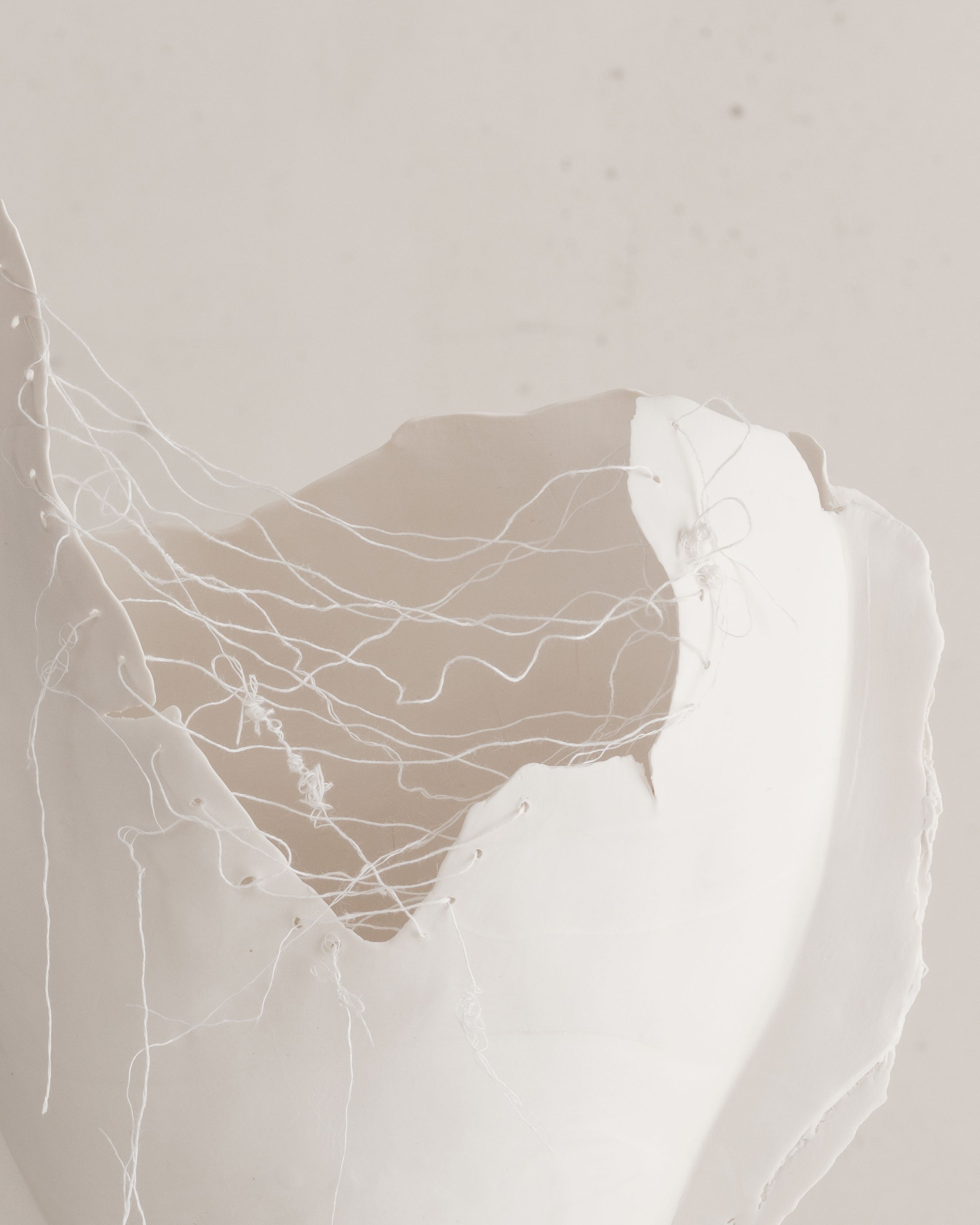 Iris Nesher Porcelain Ceramic Exhibition at Ateliers Courbet