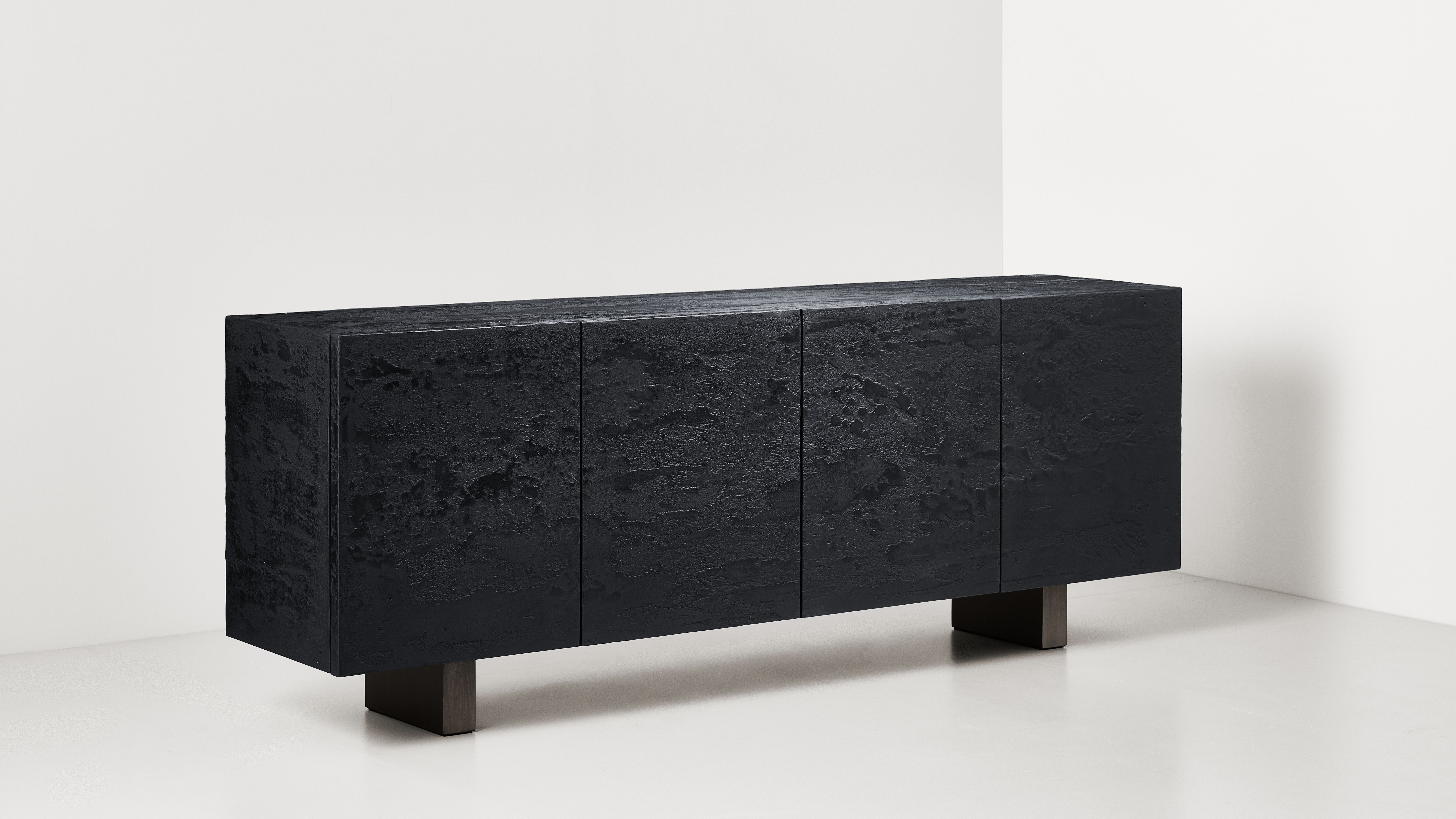 Pierre Bonnefille Ateliers Courbet Enfilade Credenza Carbone