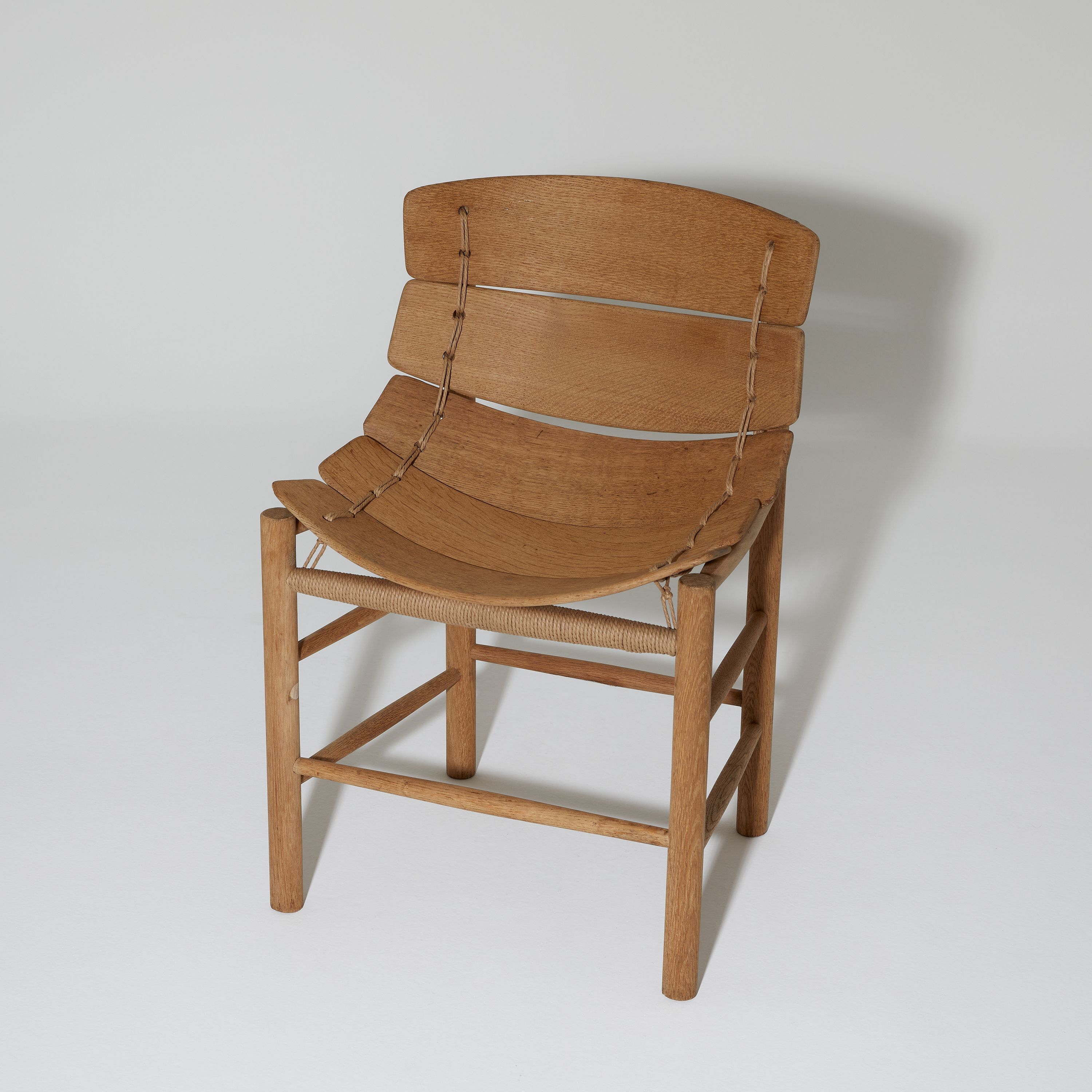 AtMa Ateliers Courbet Japanese Refurbished Wood Chair J39.5 Beatle