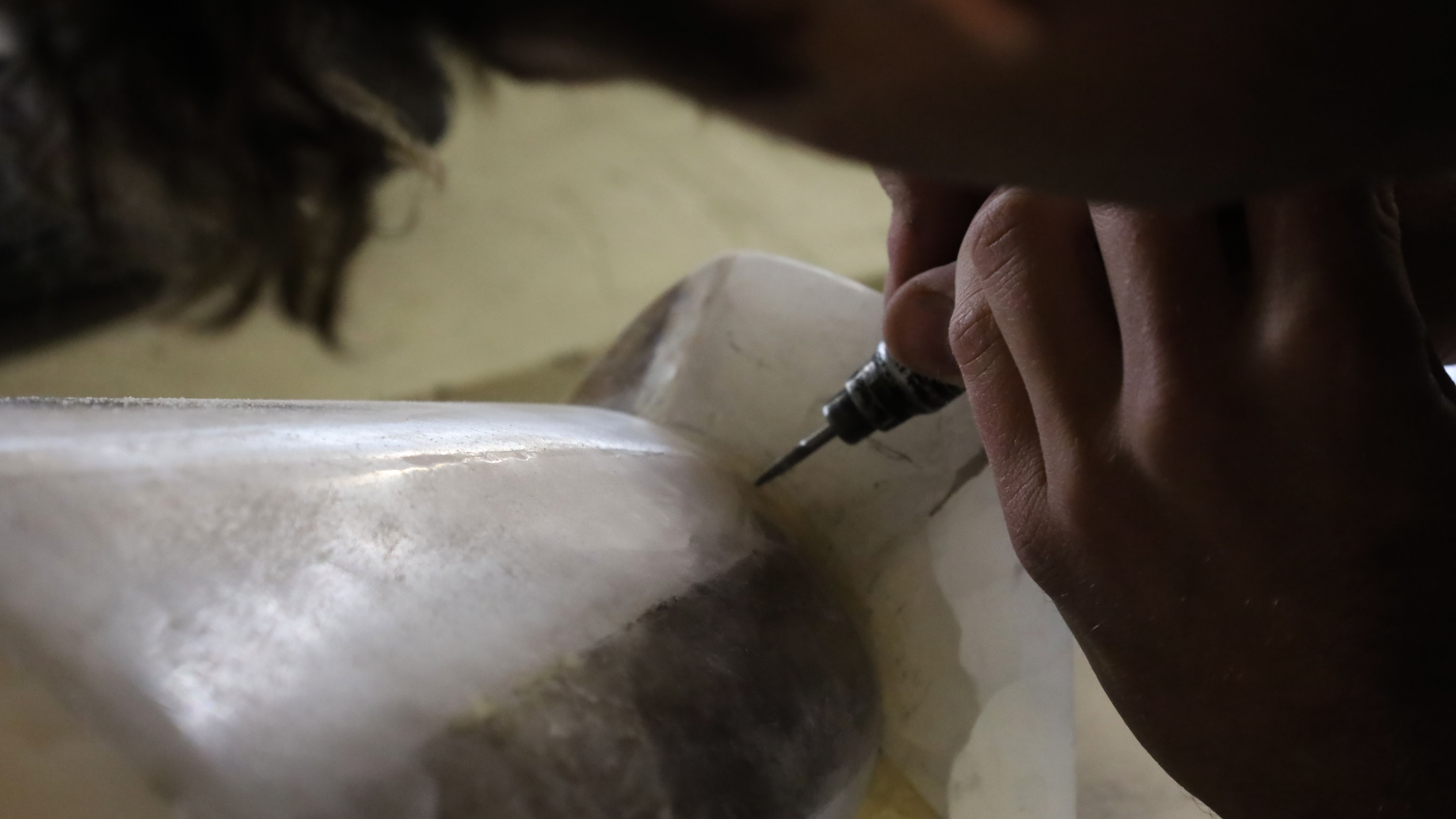 Daniel Kolodziejcszak Polish Artist Based in Milan Stone Master