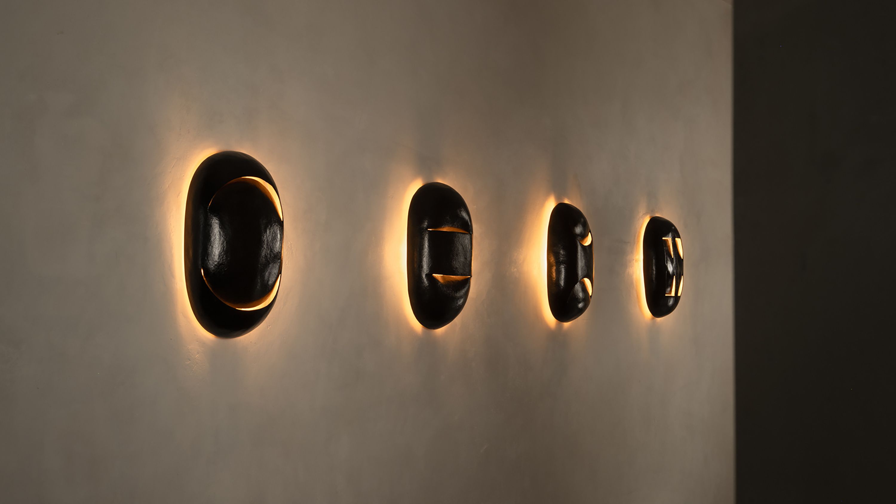 Maison Integre Ateliers Courbet Noe Duchaufour Lawrance Mask Sconce Bronze Brass