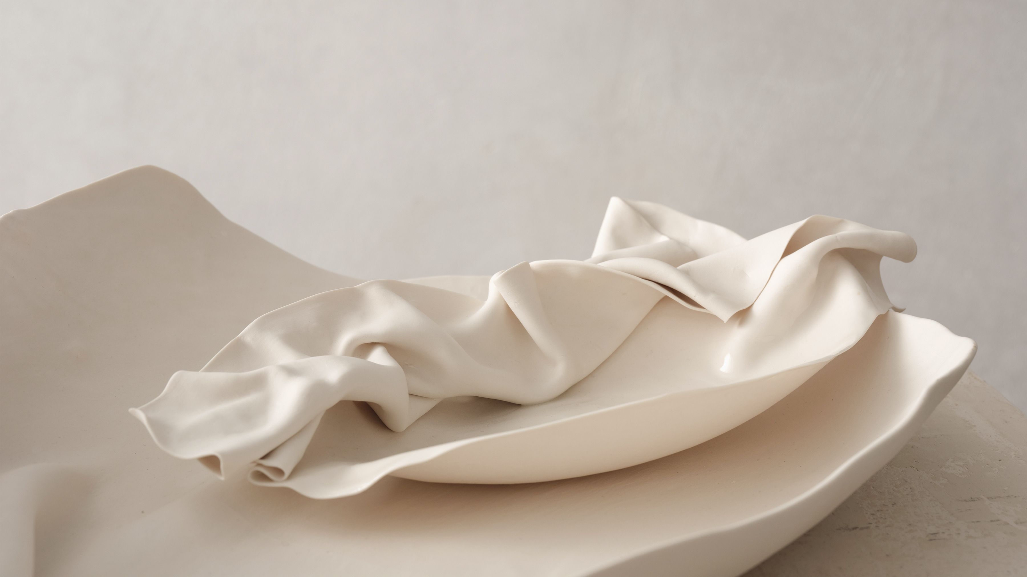 Iris Nesher Ateliers Courbet Porcelain Ceramic Centerpiece