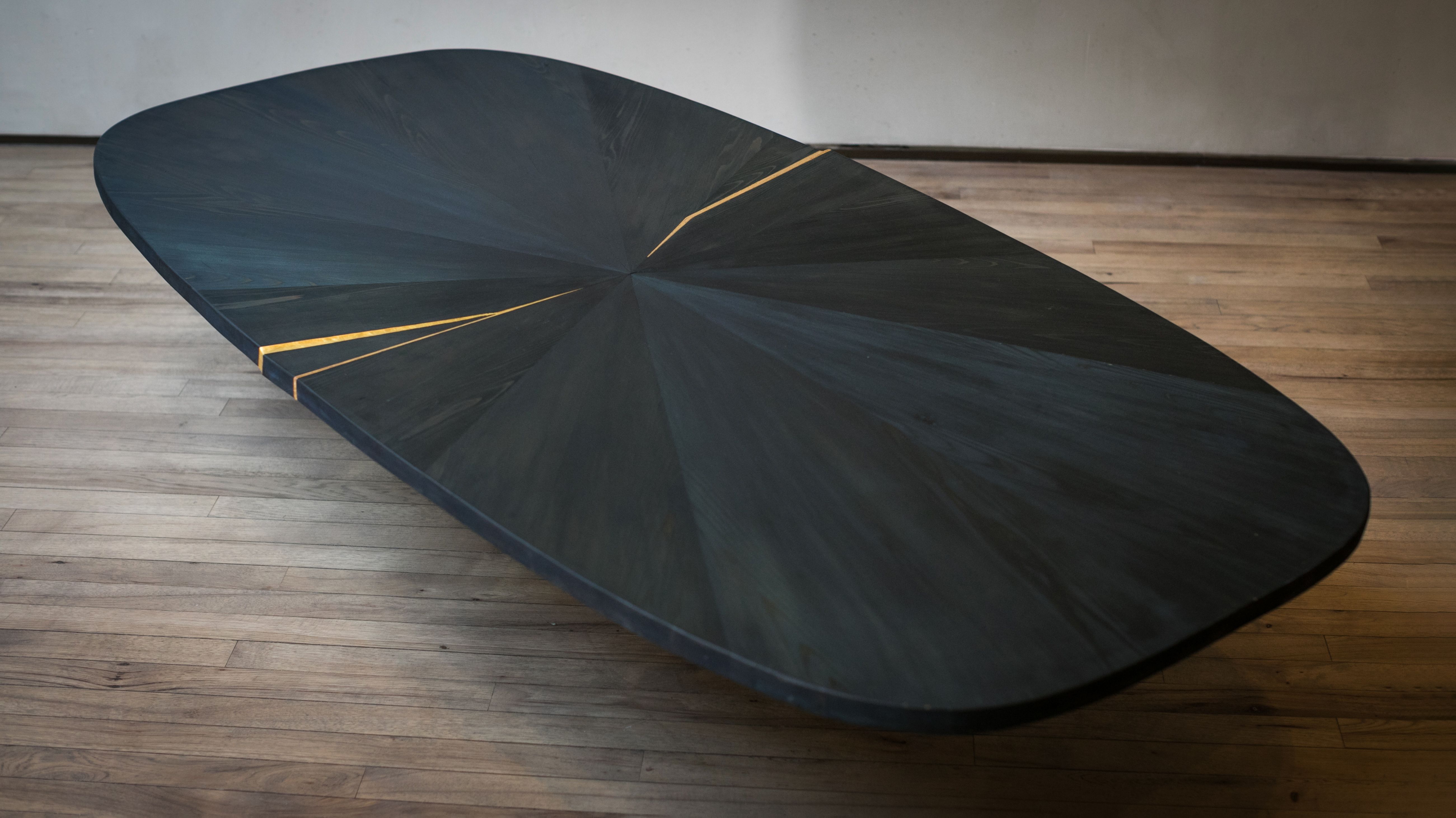 Shuji Nakagawa Ateliers Courbet Indigo Table
