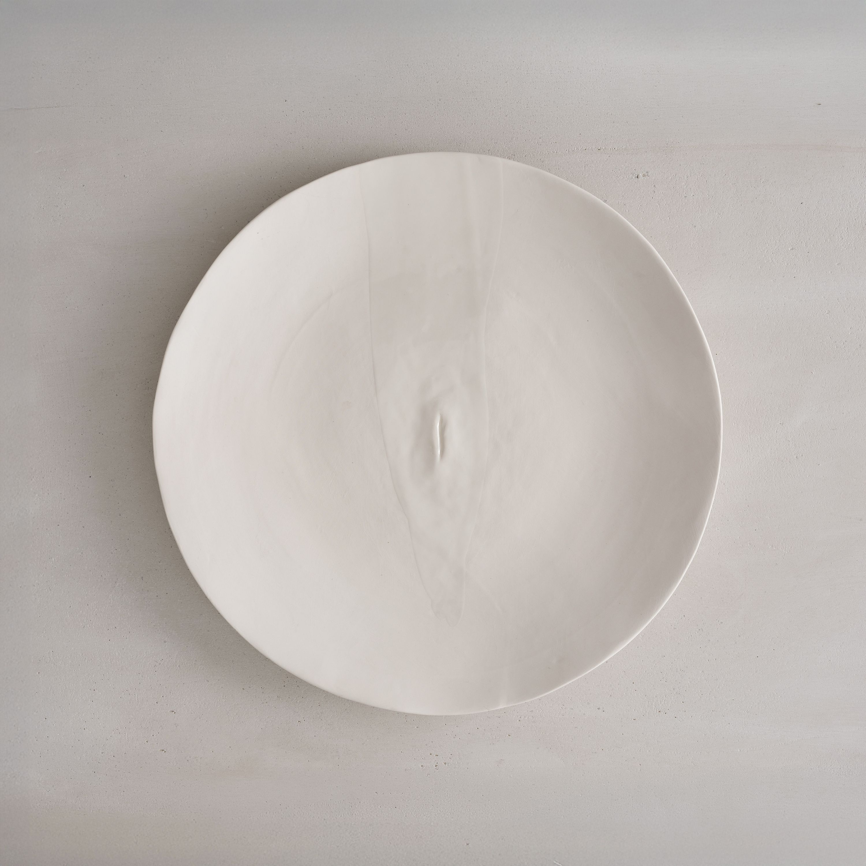 Iris Nesher Ateliers Courbet Porcelain Ceramic Wall Plate