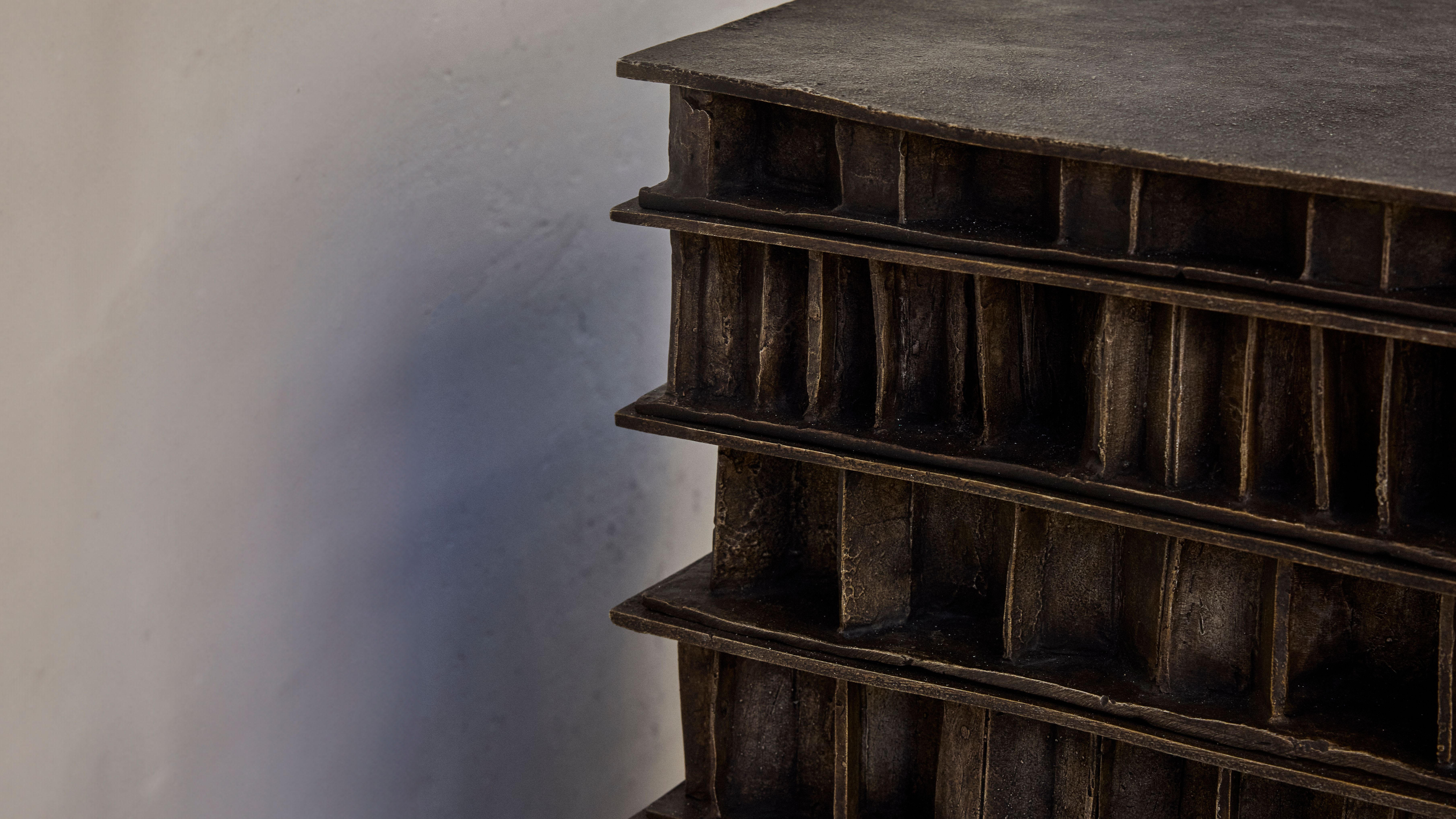 Hector Esrawe Ateliers Courbet Gear Bronze Table