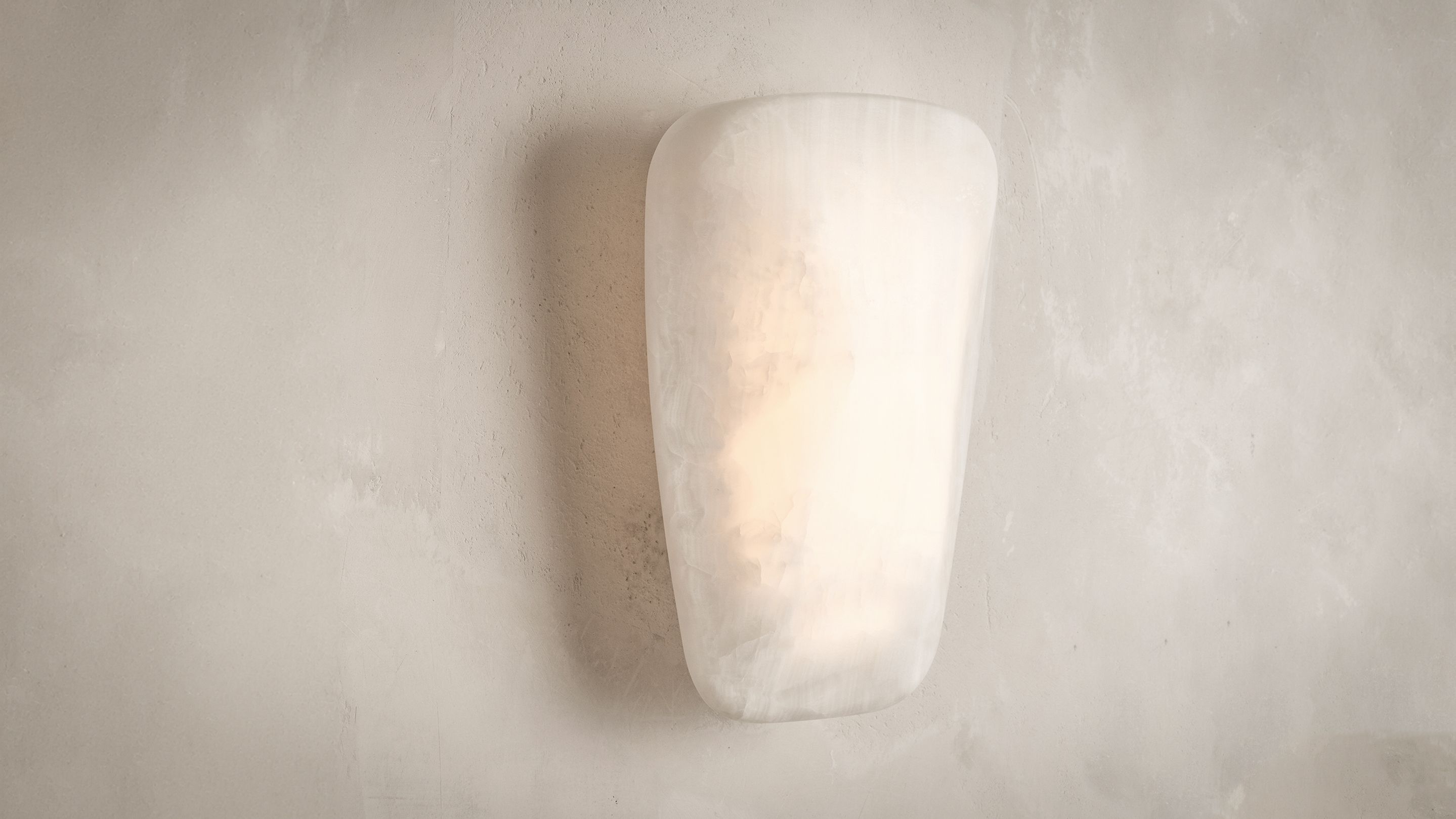 Pierre Yves Guenec Ateliers Courbet Svalinn Sconce in Onyx