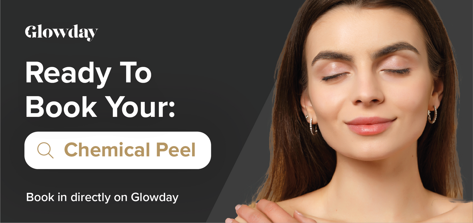 Book your chemical peel now on Glowday.com