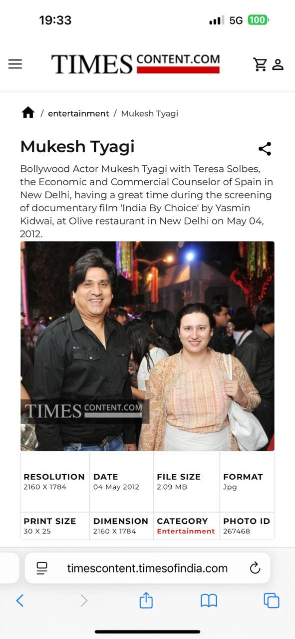 Mukesh Tyagi — celebrity motivational speaker