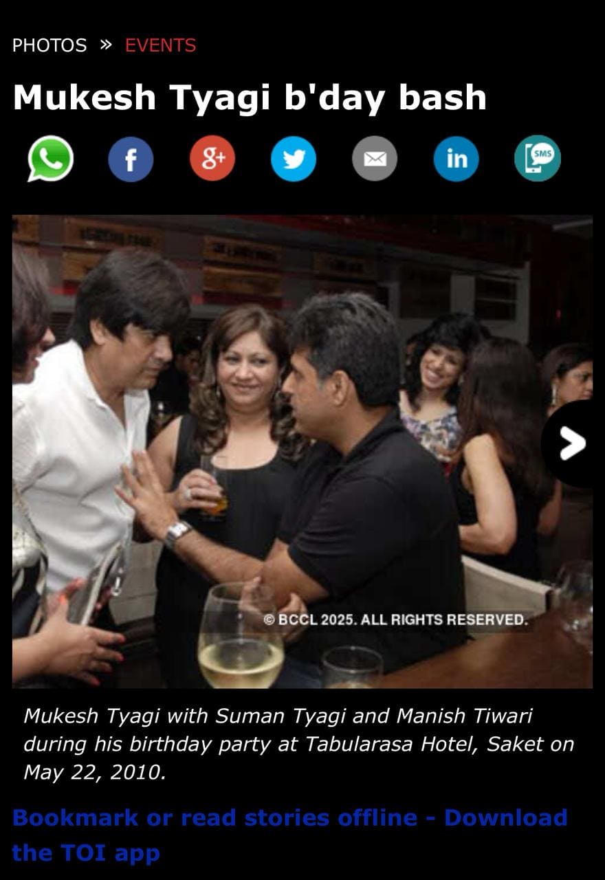 Mukesh Tyagi — celebrity motivational speaker
