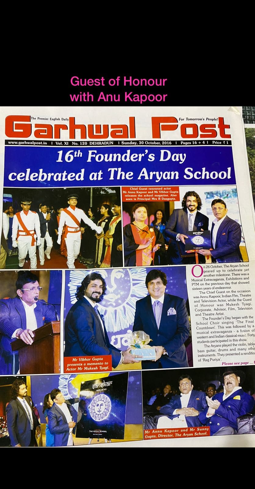 Mukesh Tyagi — celebrity motivational speaker