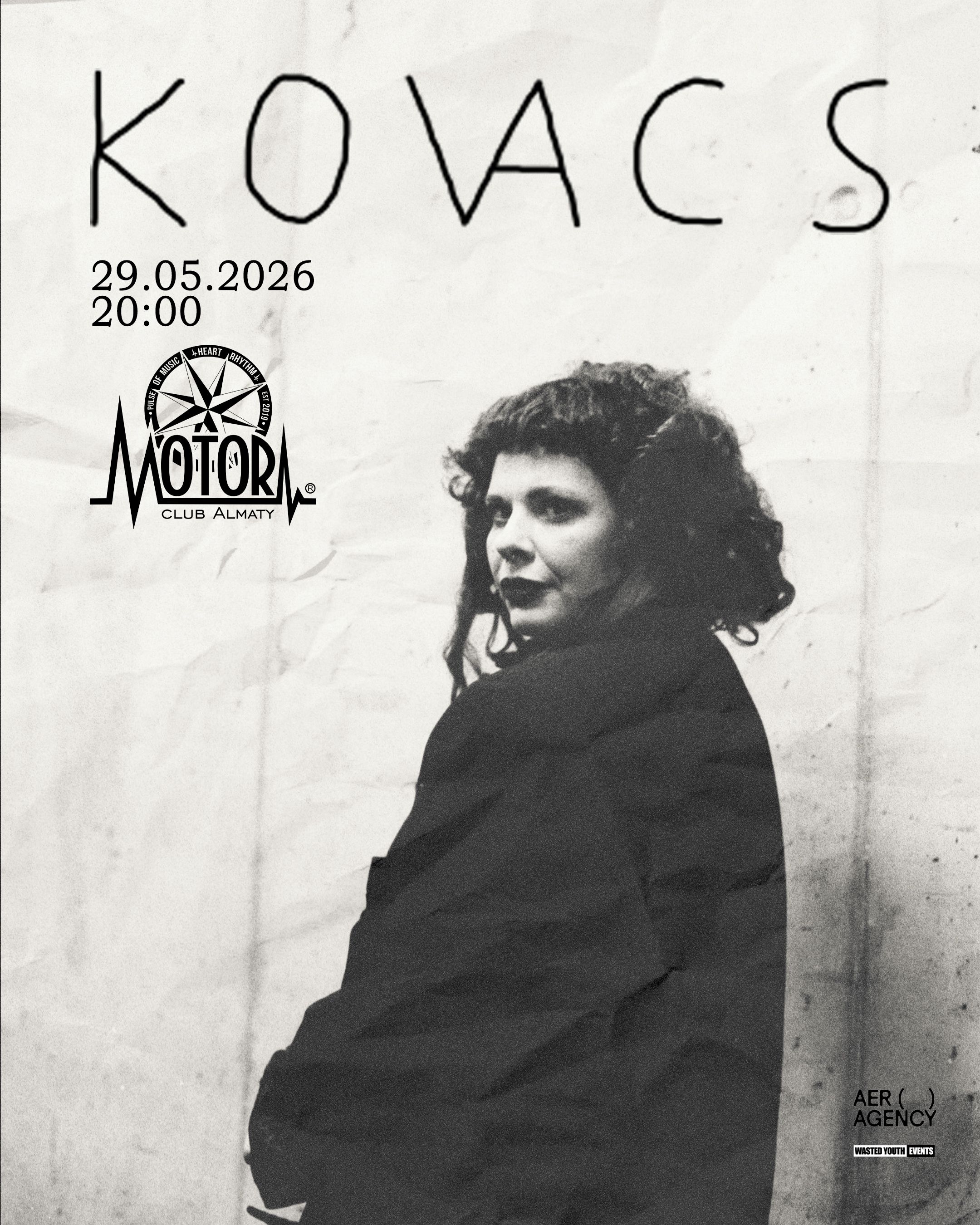 Poster Kovacs in Almaty