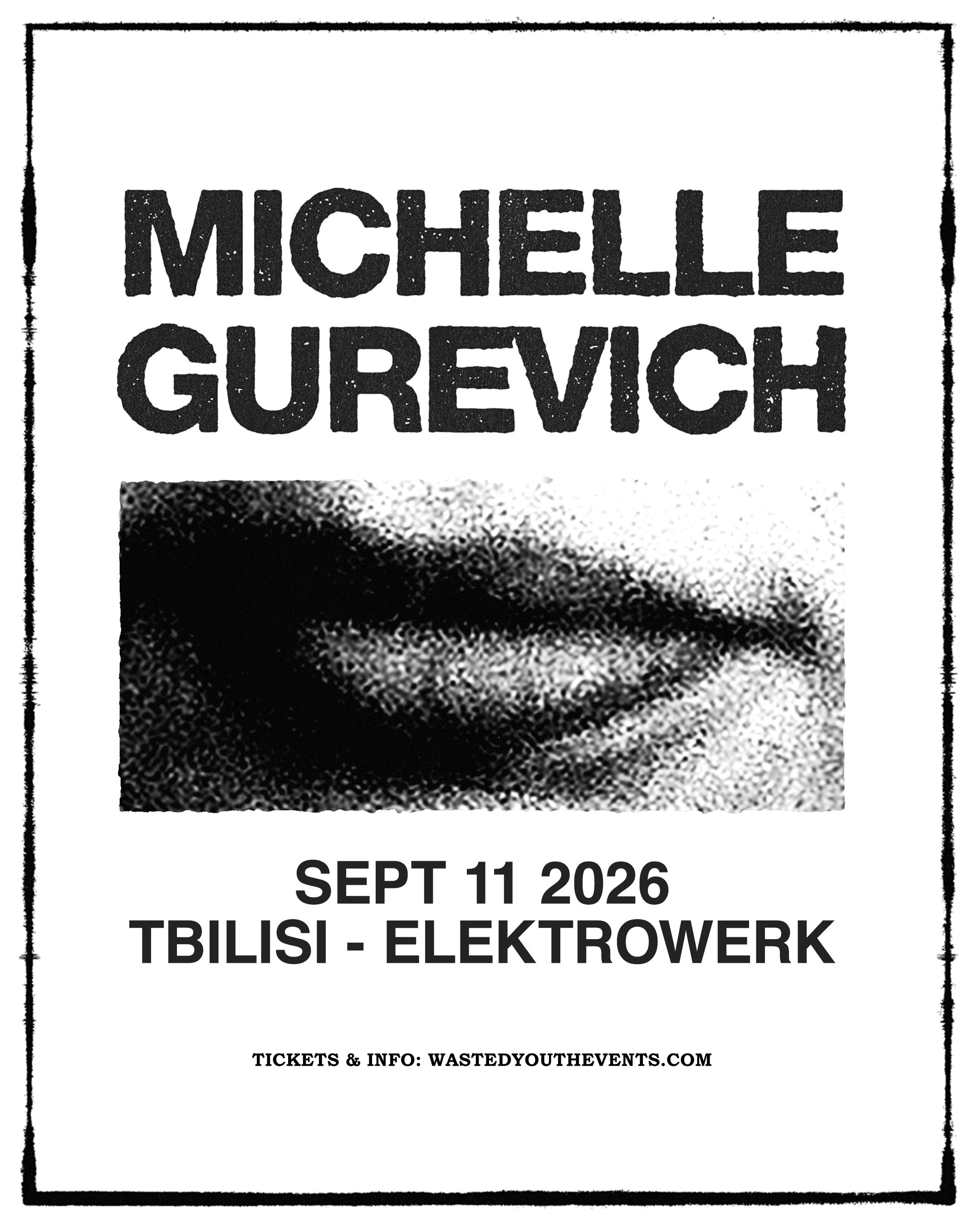 Poster Michelle Gurevich in Tbilisi