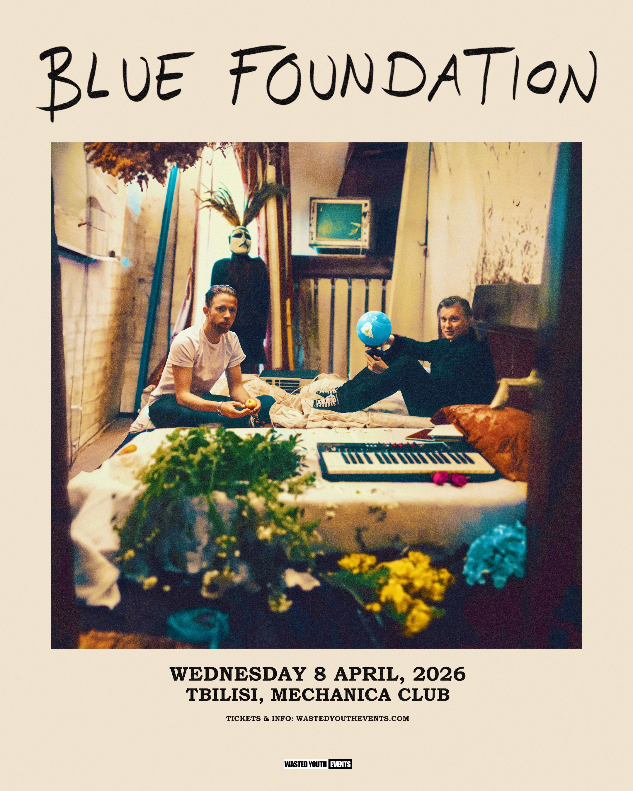 Poster Blue Foundation in Tbilisi
