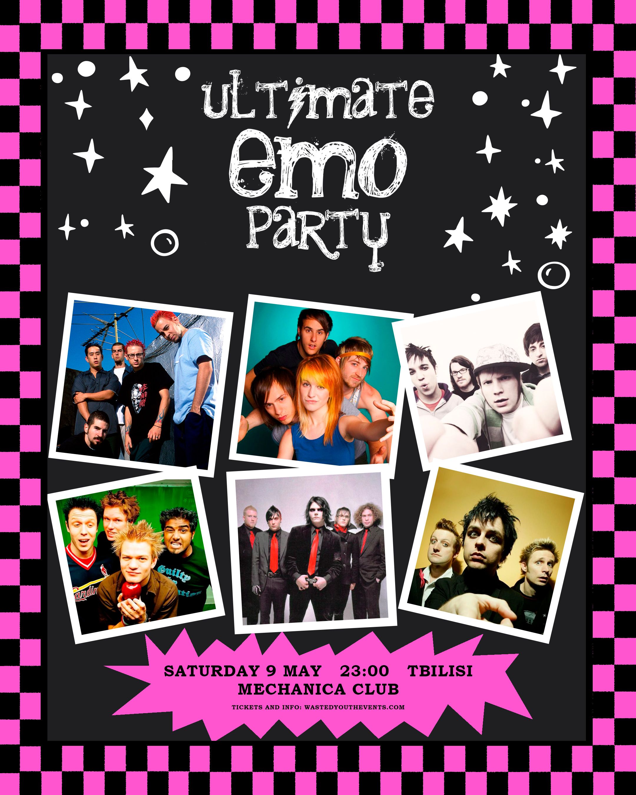 Poster Ultimate Emo Party in Tbilisi