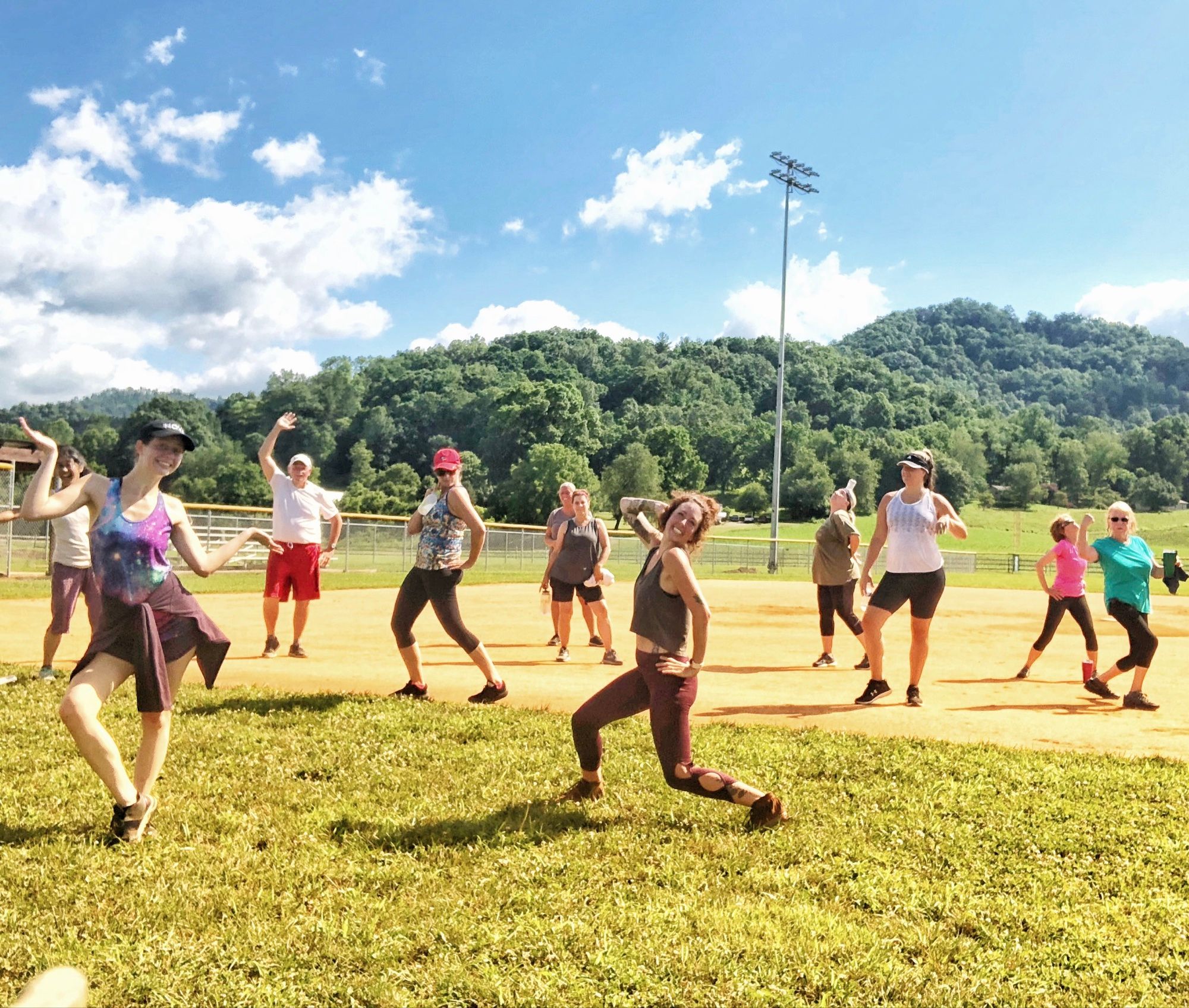 When in doubt, dance outside!