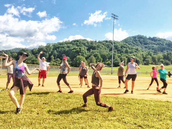 When in doubt, dance outside!