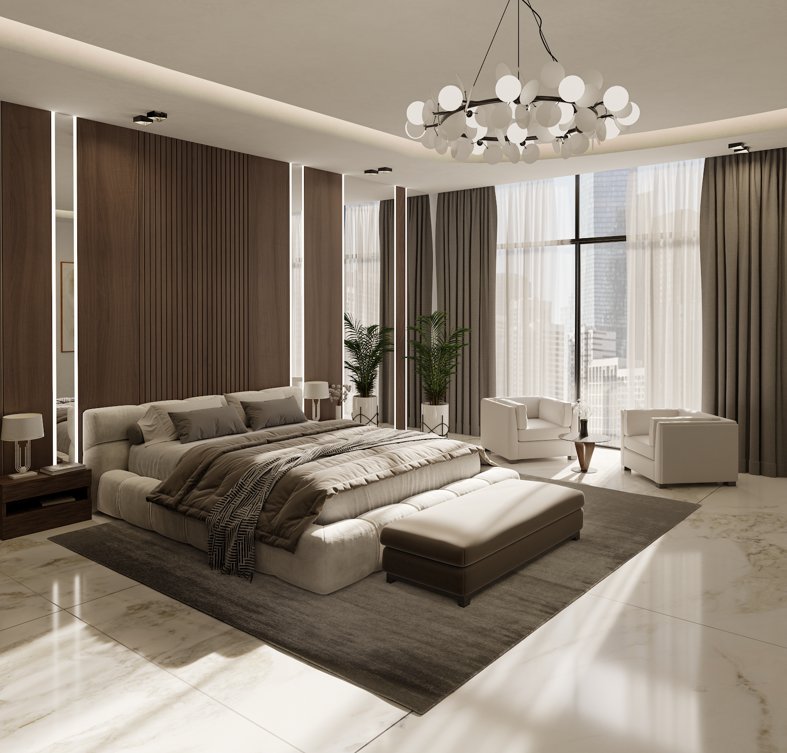 Timber & Marble Apartment 03