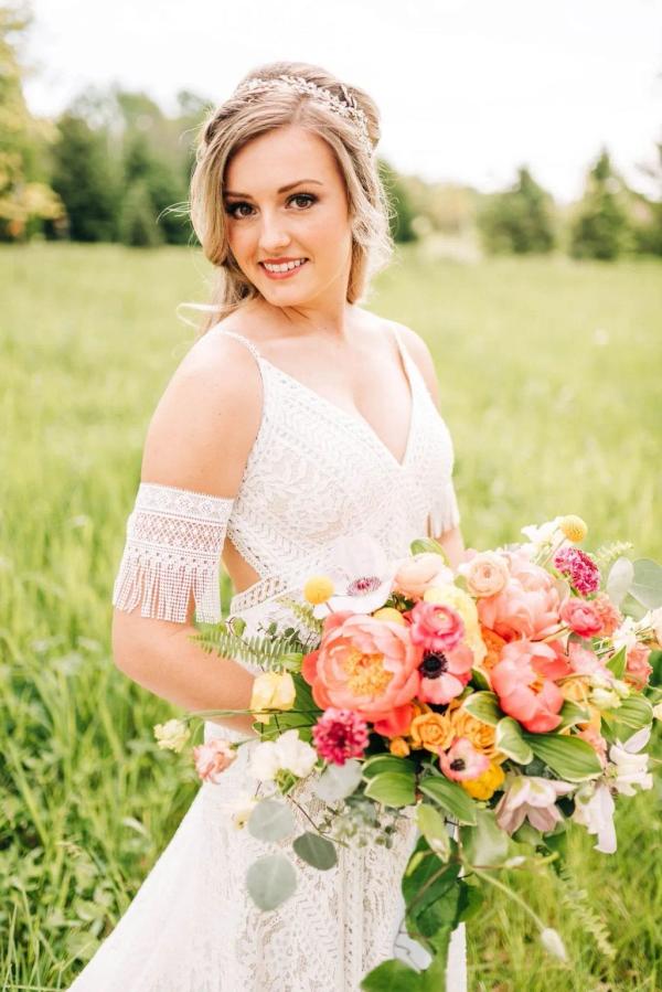 Spring Bohemian Photo Shoot wedding photography — Garden of Grace floral portfolio