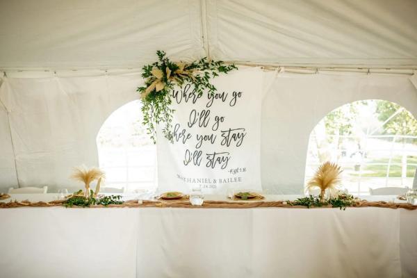Nathaniel & Bailee wedding photography — Garden of Grace floral portfolio