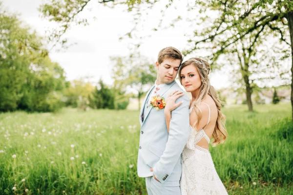 Spring Bohemian Photo Shoot wedding photography — Garden of Grace floral portfolio