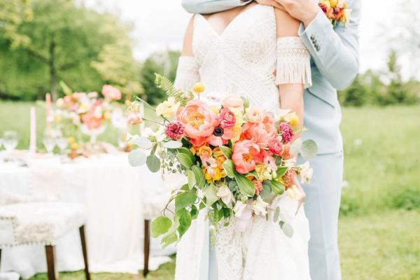 Spring Bohemian Photo Shoot wedding photography — Garden of Grace floral portfolio